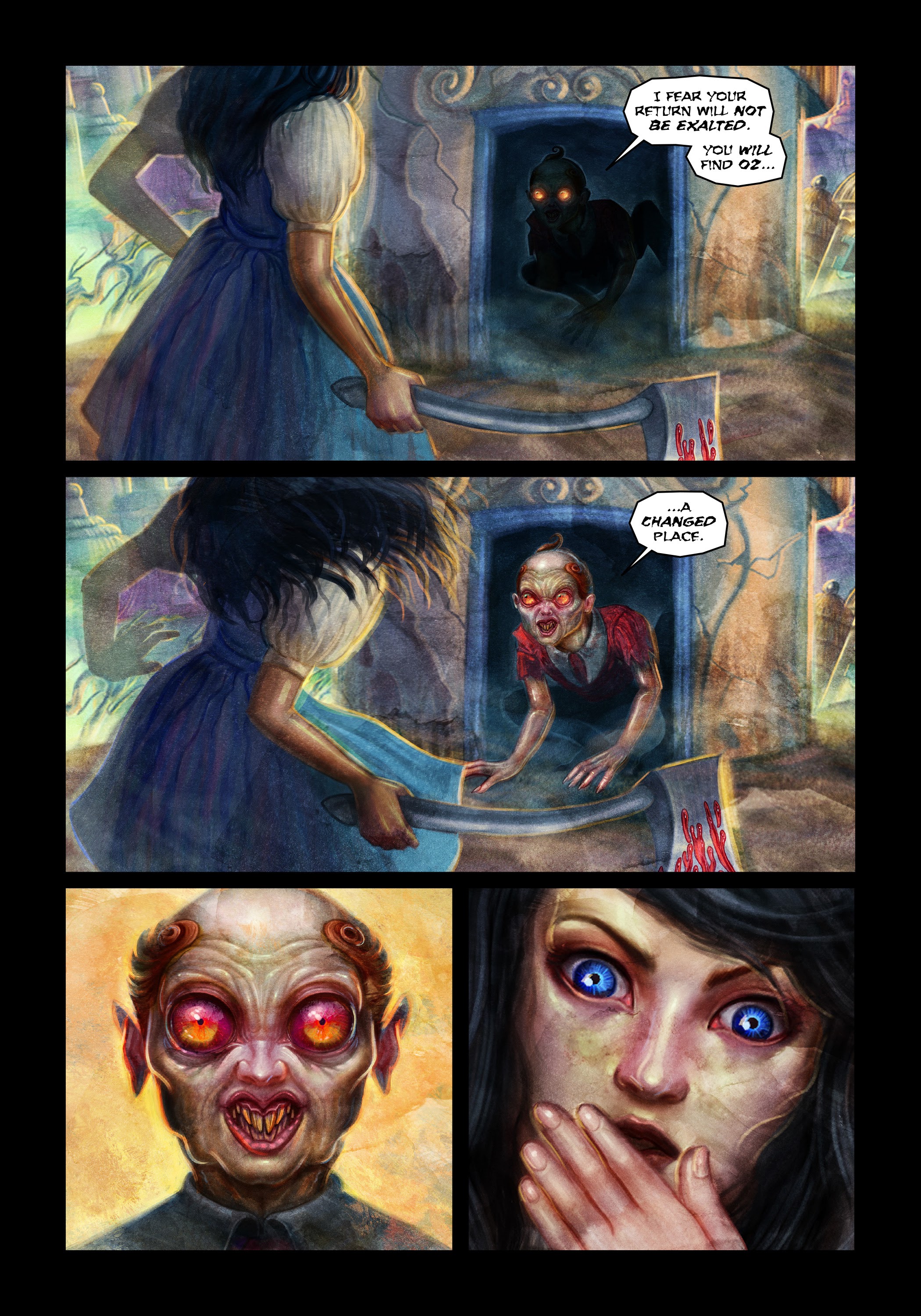 Read online The Evil of Oz comic -  Issue # TPB - 20