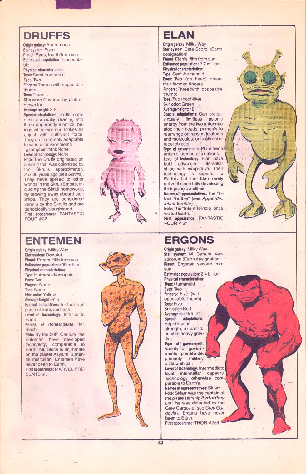 Read online The Official Handbook of the Marvel Universe Deluxe Edition comic -  Issue #15 - 42