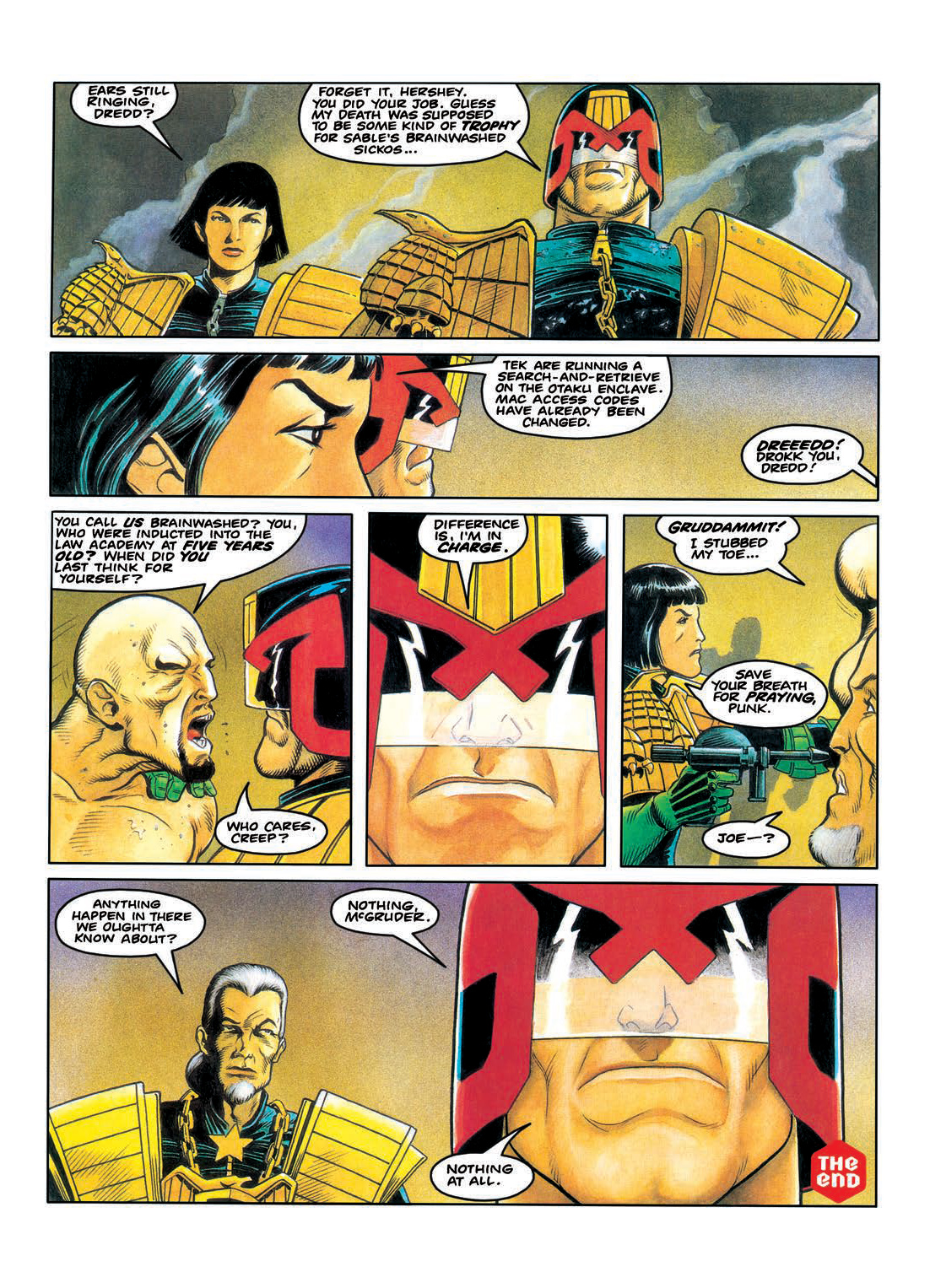 Read online Judge Dredd: The Restricted Files comic -  Issue # TPB 3 - 284