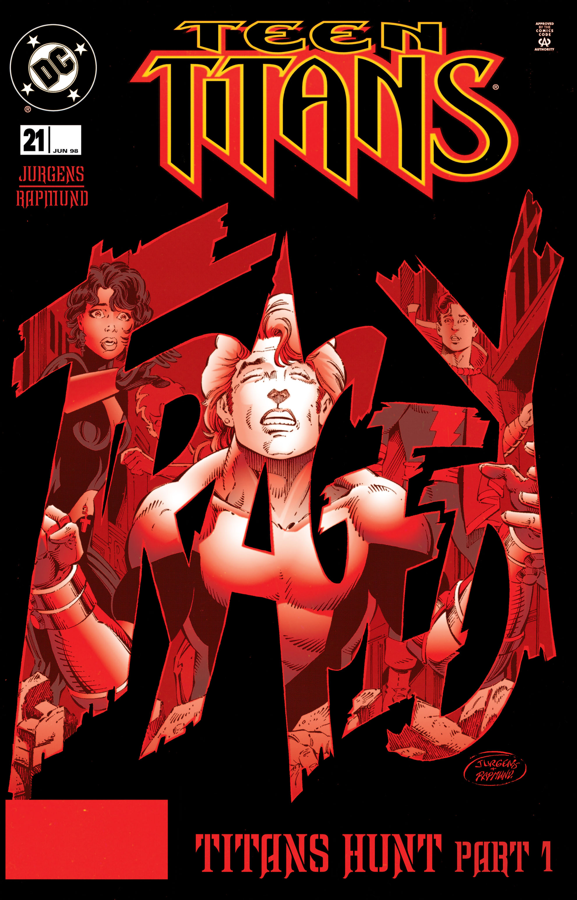 Read online Teen Titans (1996) comic -  Issue #21 - 1