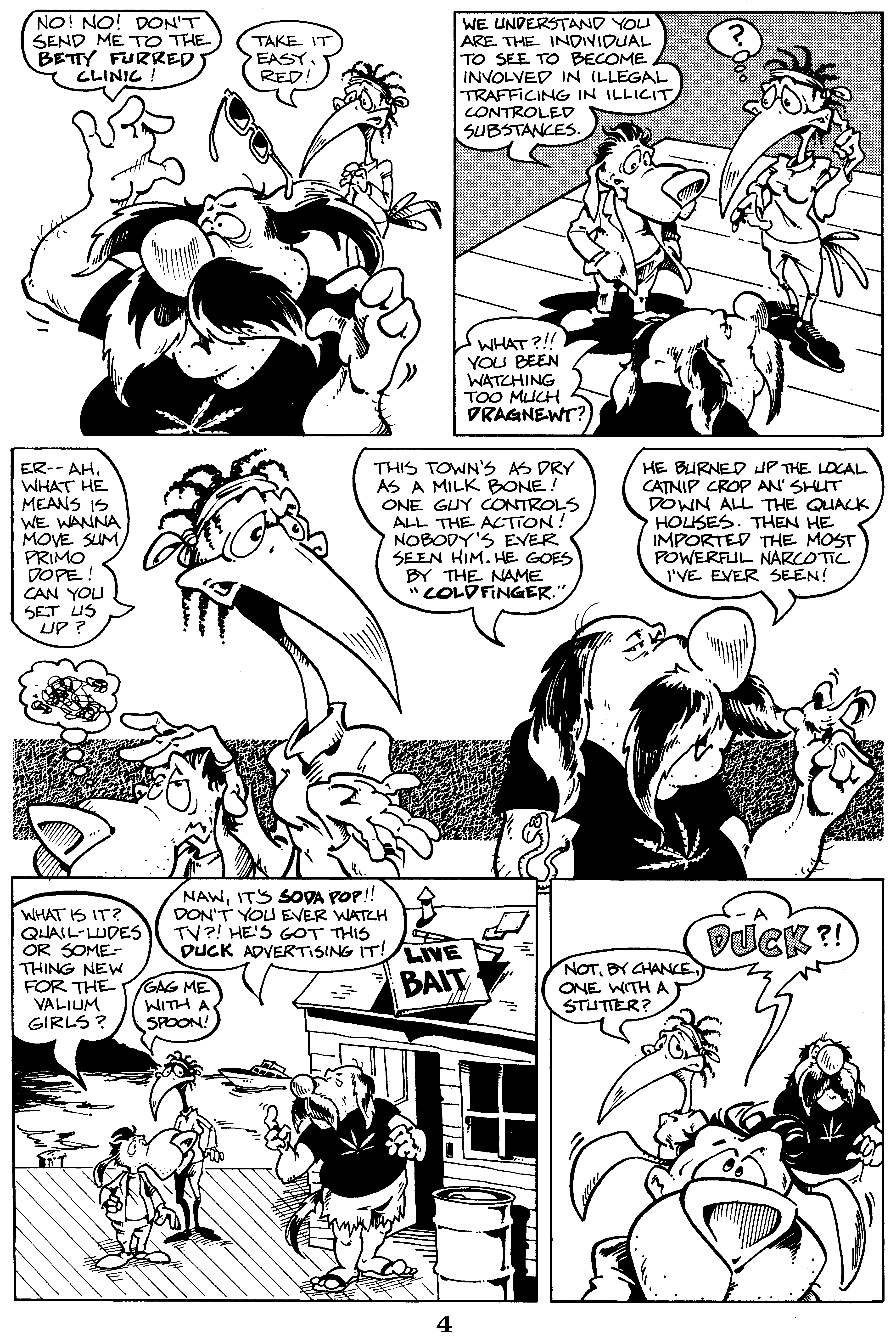Read online Critters comic -  Issue #28 - 6