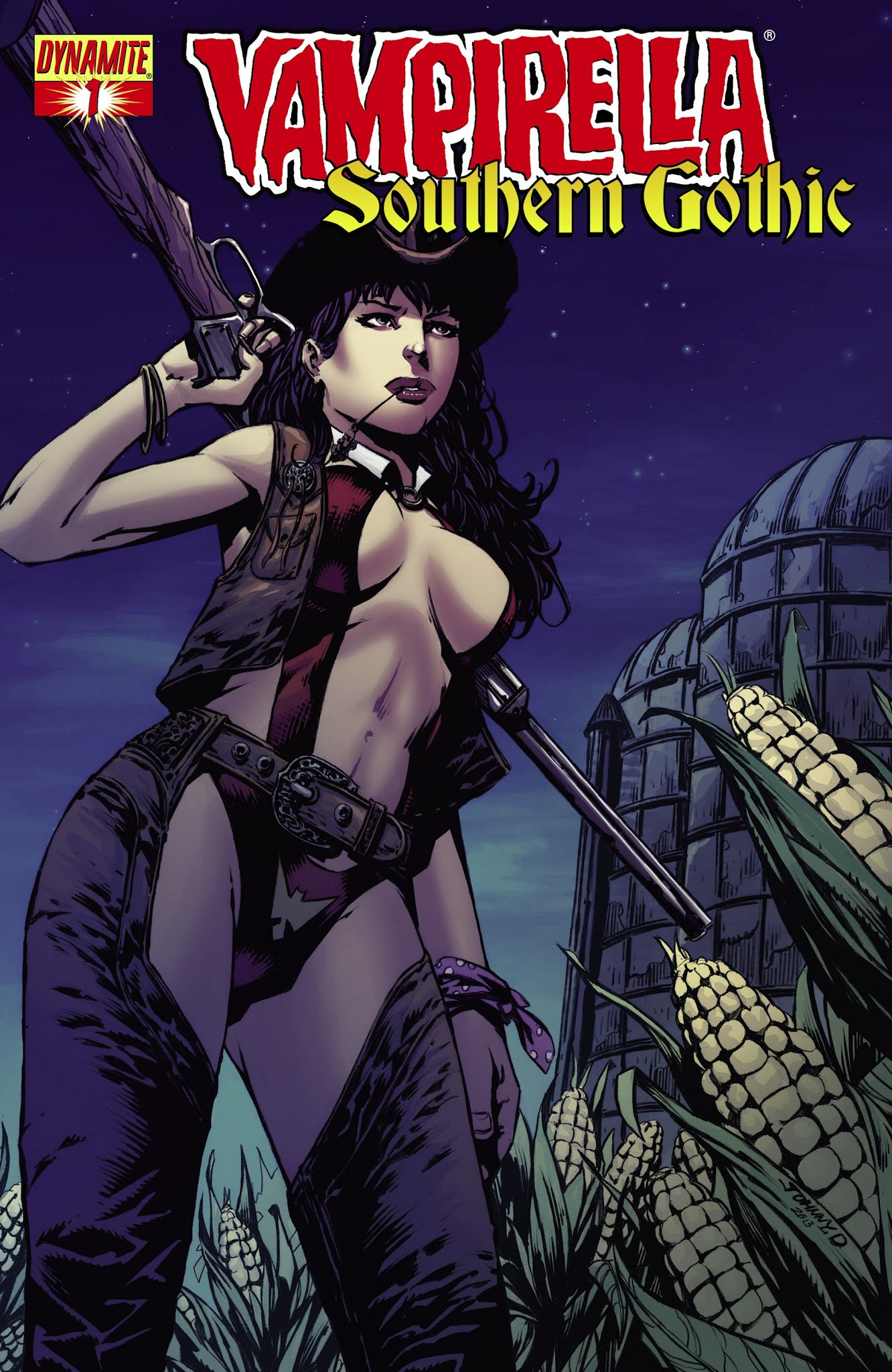 Read online Vampirella: Southern Gothic comic -  Issue #1 - 1