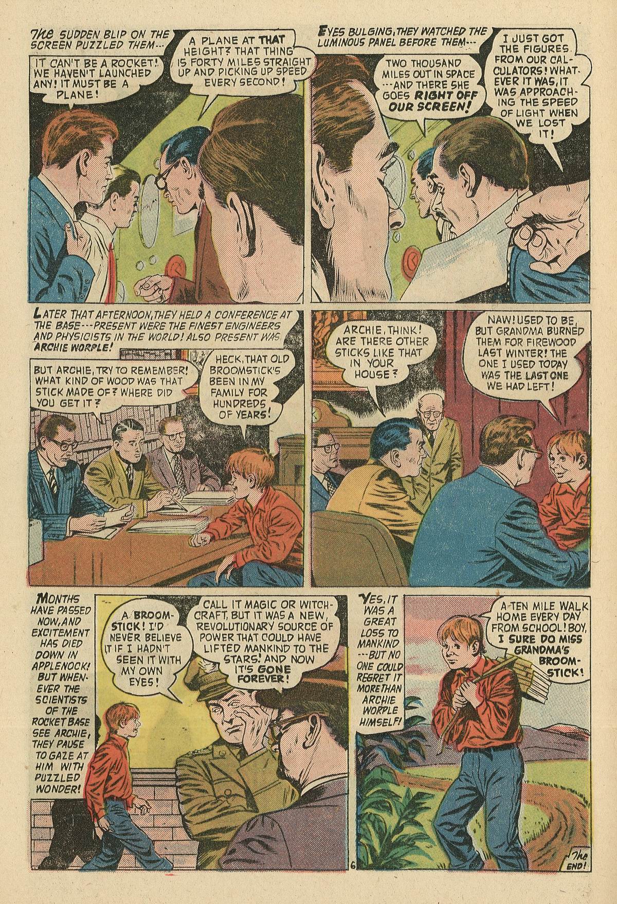 Read online Adventures Into The Unknown comic -  Issue #108 - 21