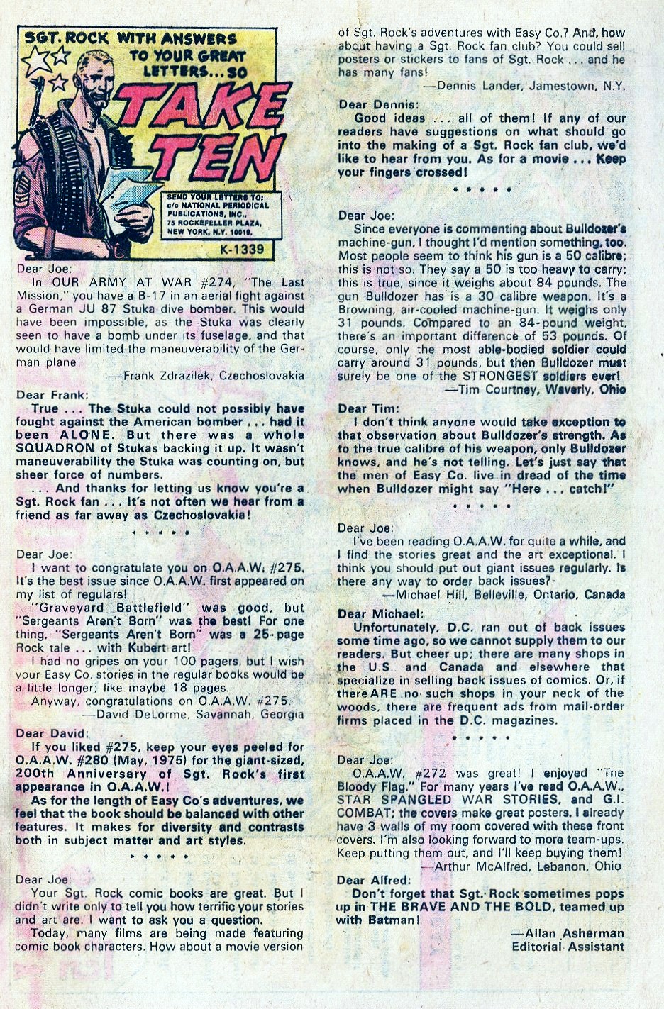 Read online Our Army at War (1952) comic -  Issue #279 - 32