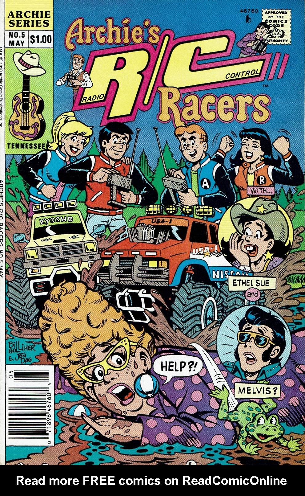Read online Archie's R/C Racers comic -  Issue #5 - 1