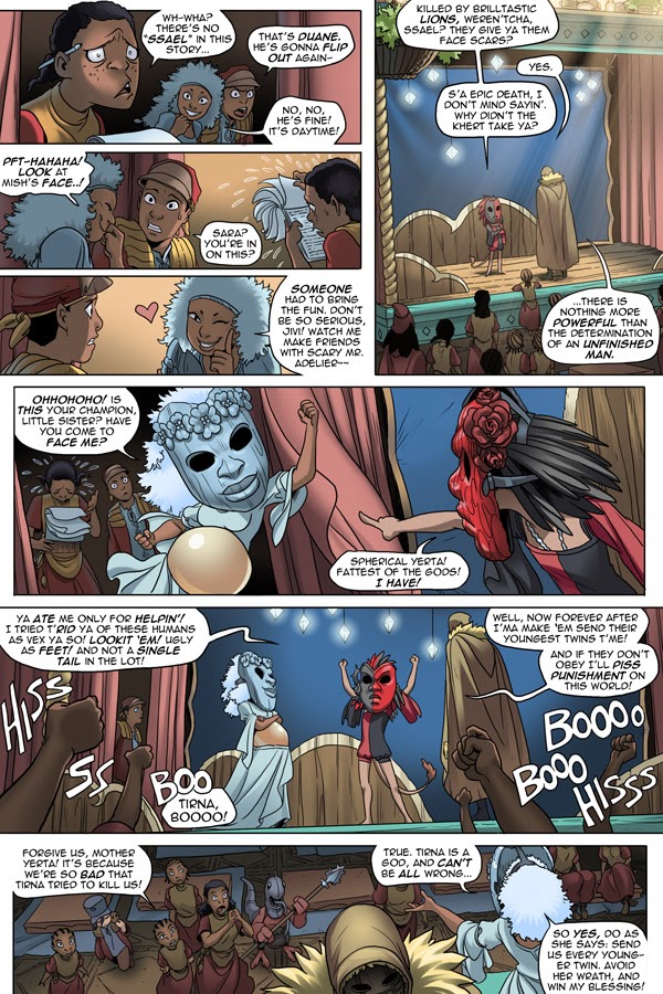 Read online Unsounded comic -  Issue #15 - 111