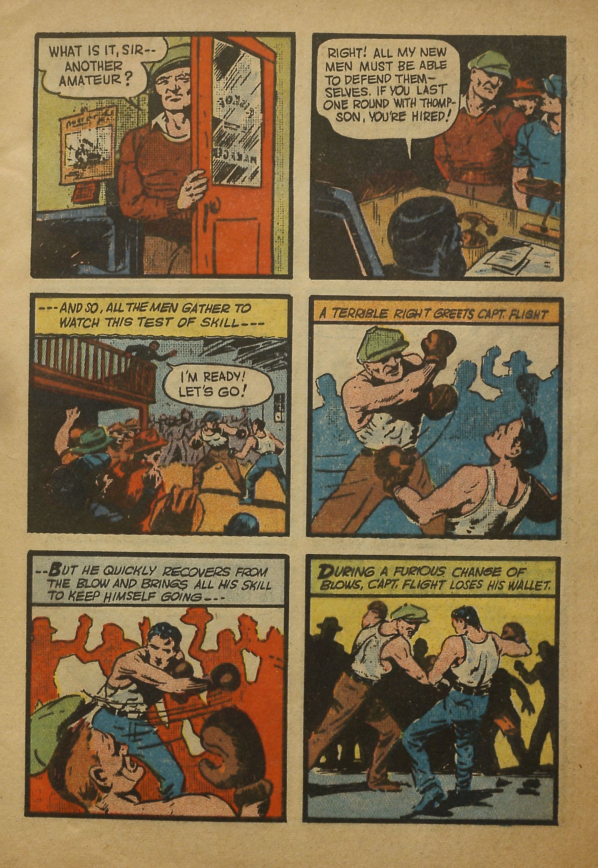 Read online Captain Flight Comics comic -  Issue #1 - 9