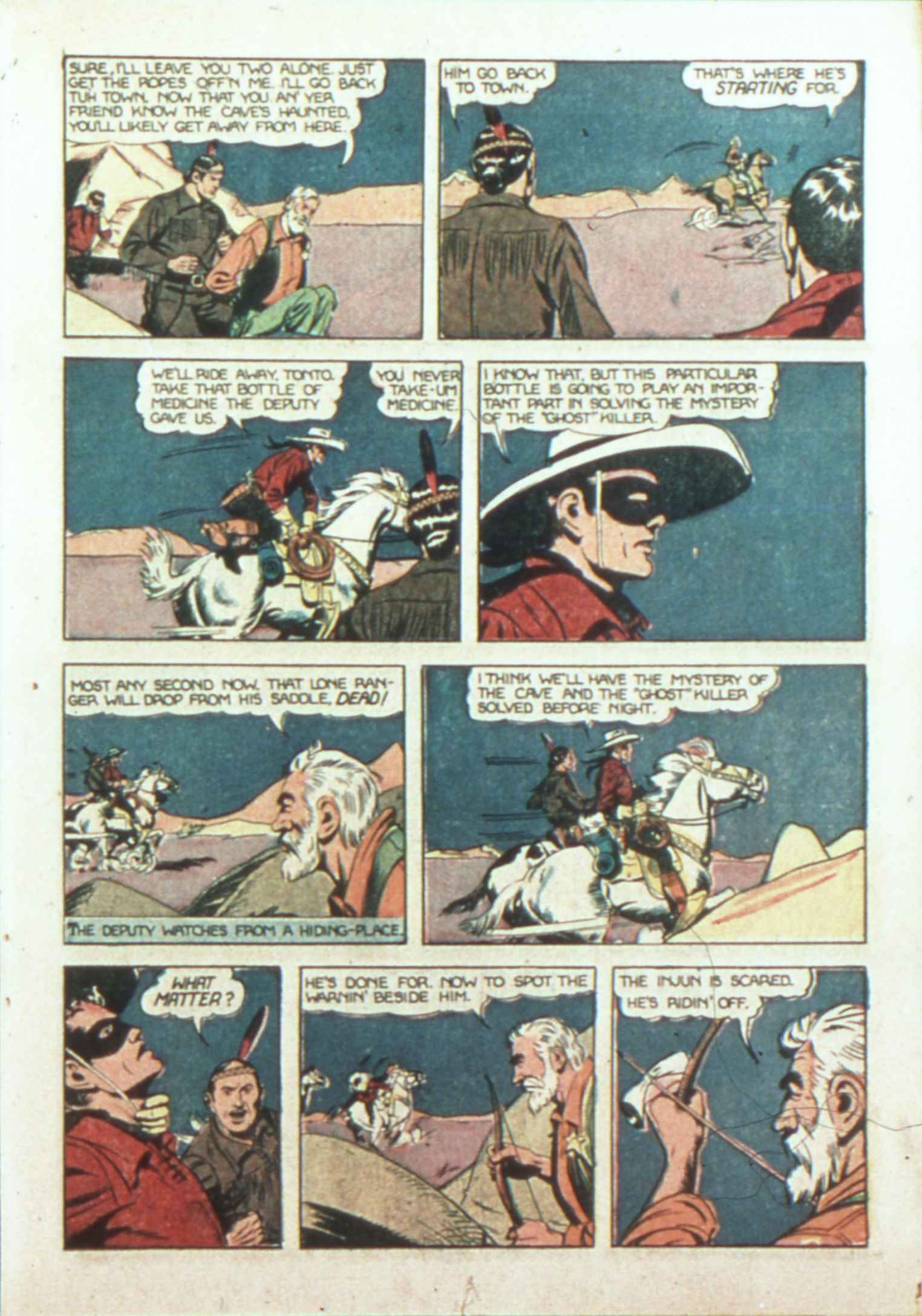 Read online The Lone Ranger (1948) comic -  Issue #1 - 12