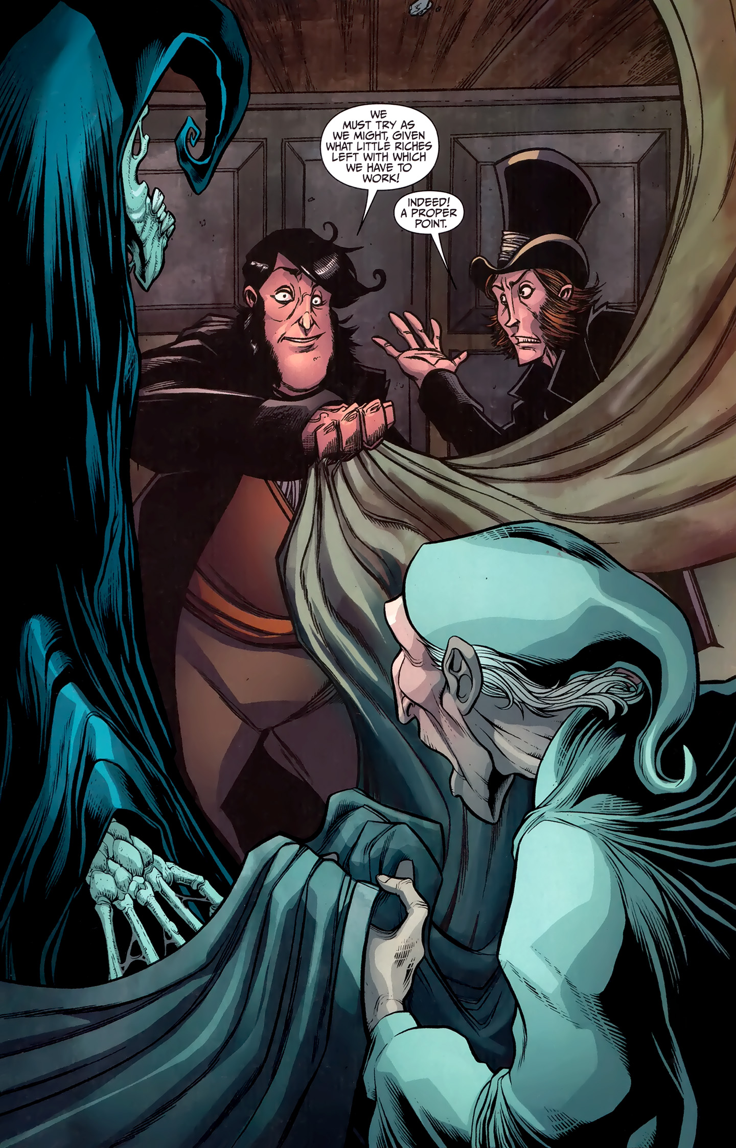 Read online Zombies Christmas Carol comic -  Issue #4 - 8