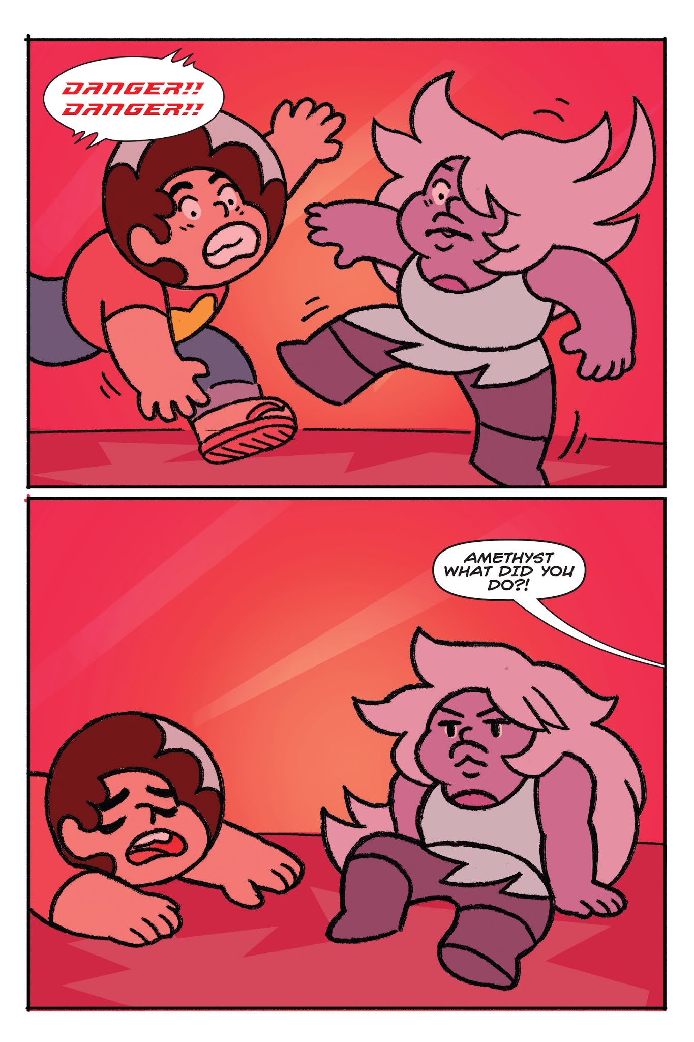 Read online Steven Universe: Anti-Gravity comic -  Issue # TPB - 96