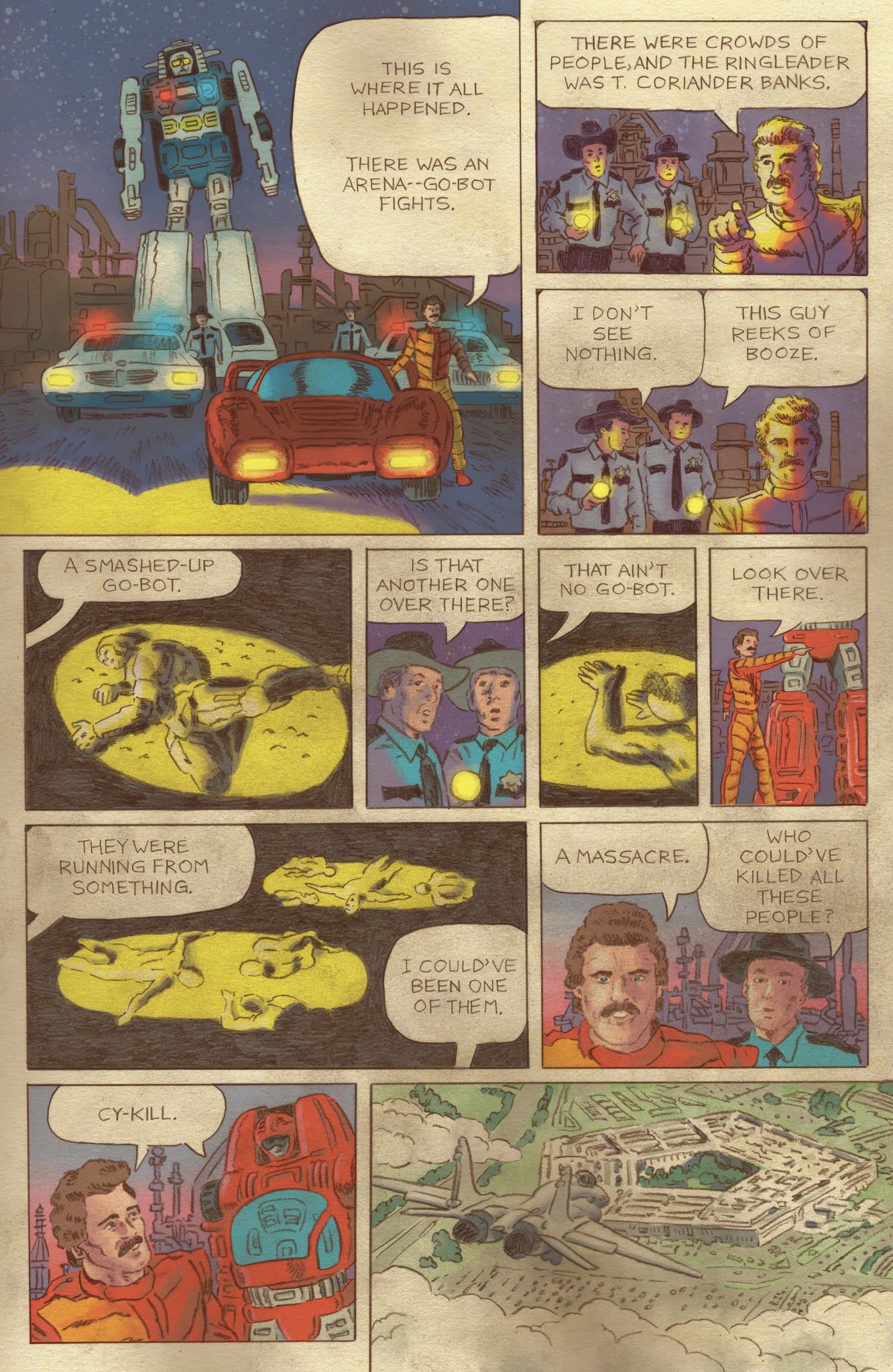 Read online Go-Bots comic -  Issue #1 - 13