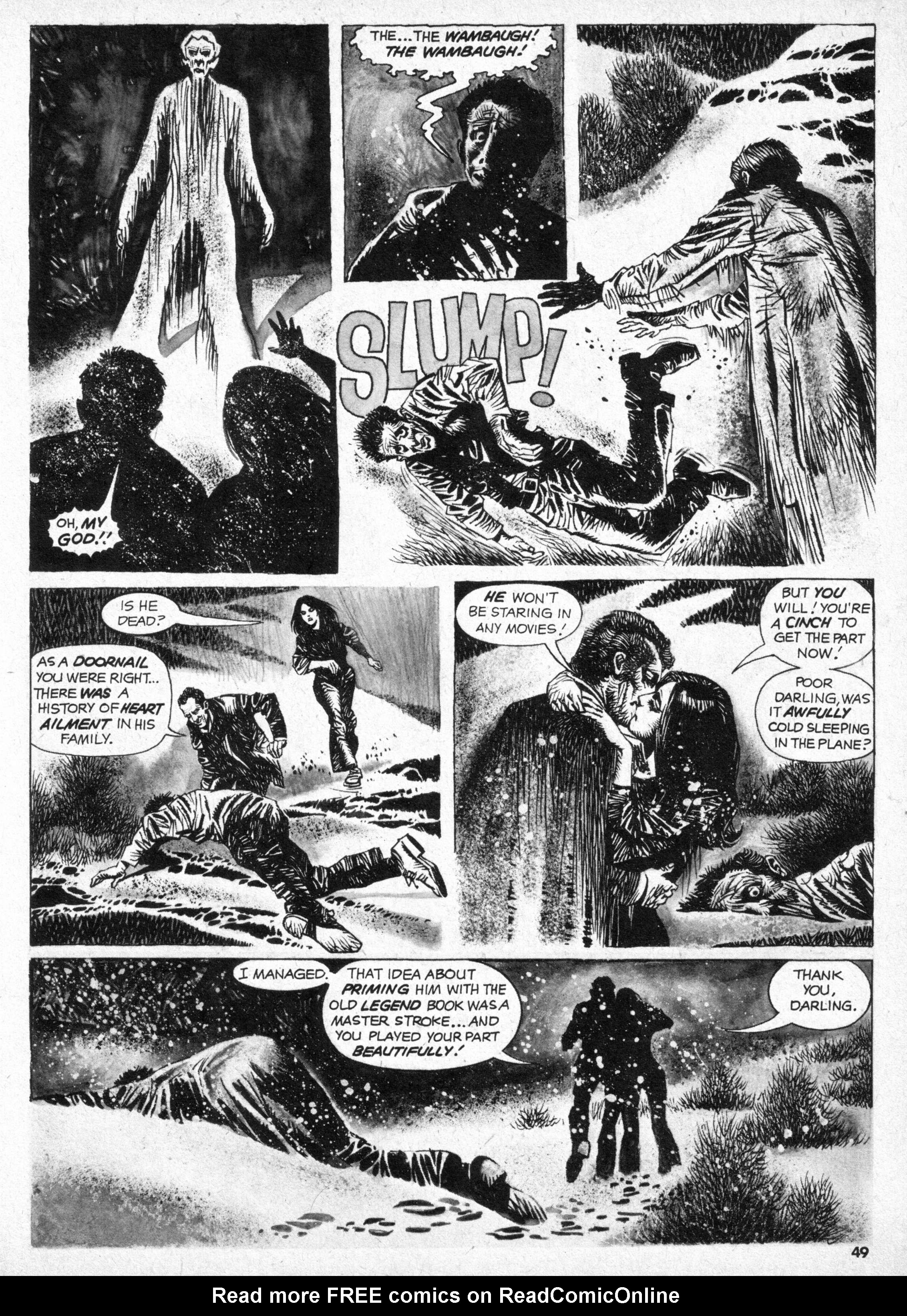 Read online Vampirella (1969) comic -  Issue #58 - 49