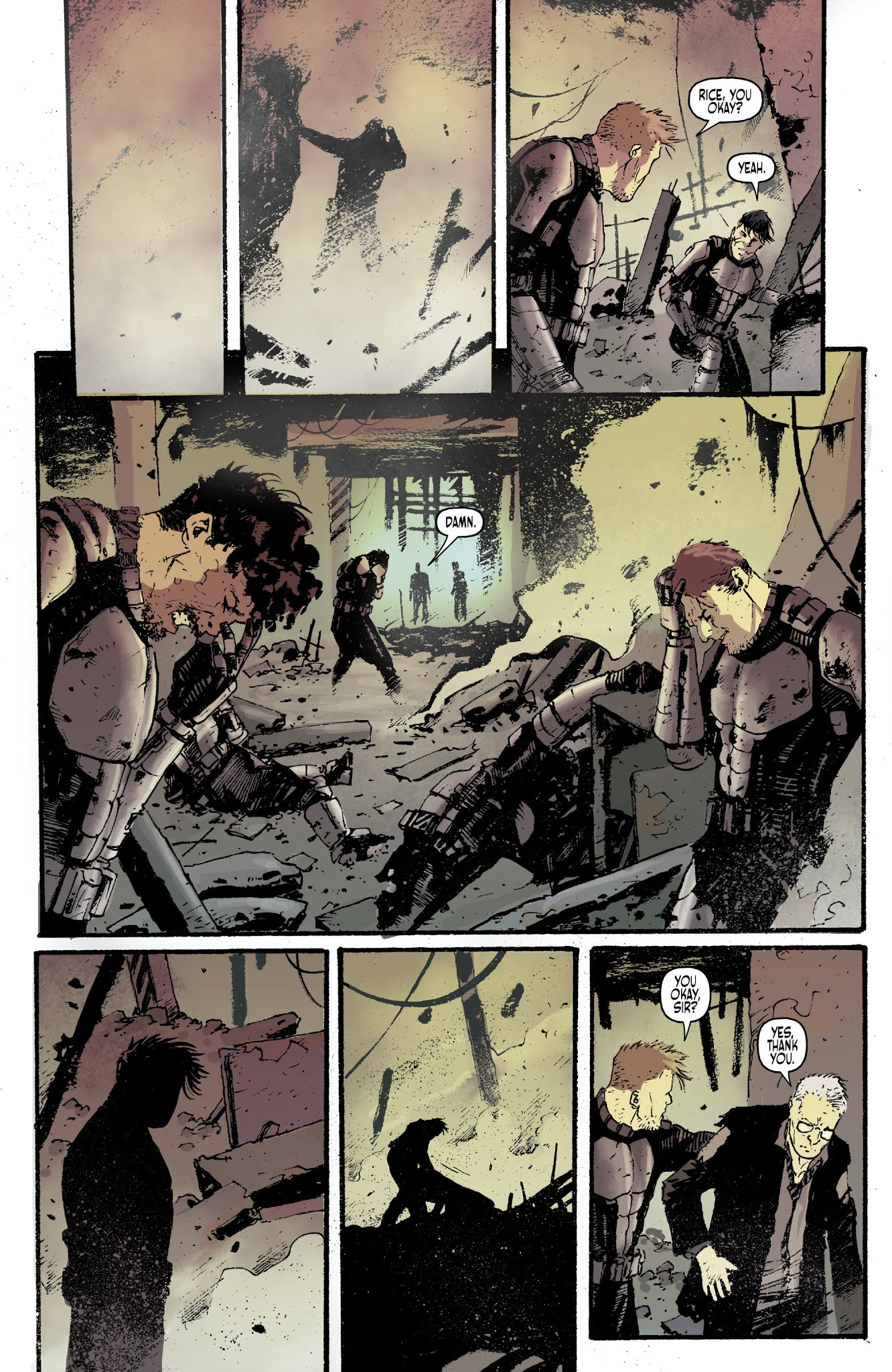 Read online Port of Earth comic -  Issue #6 - 14