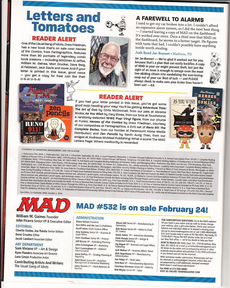 Read online MAD comic -  Issue #531 - 4