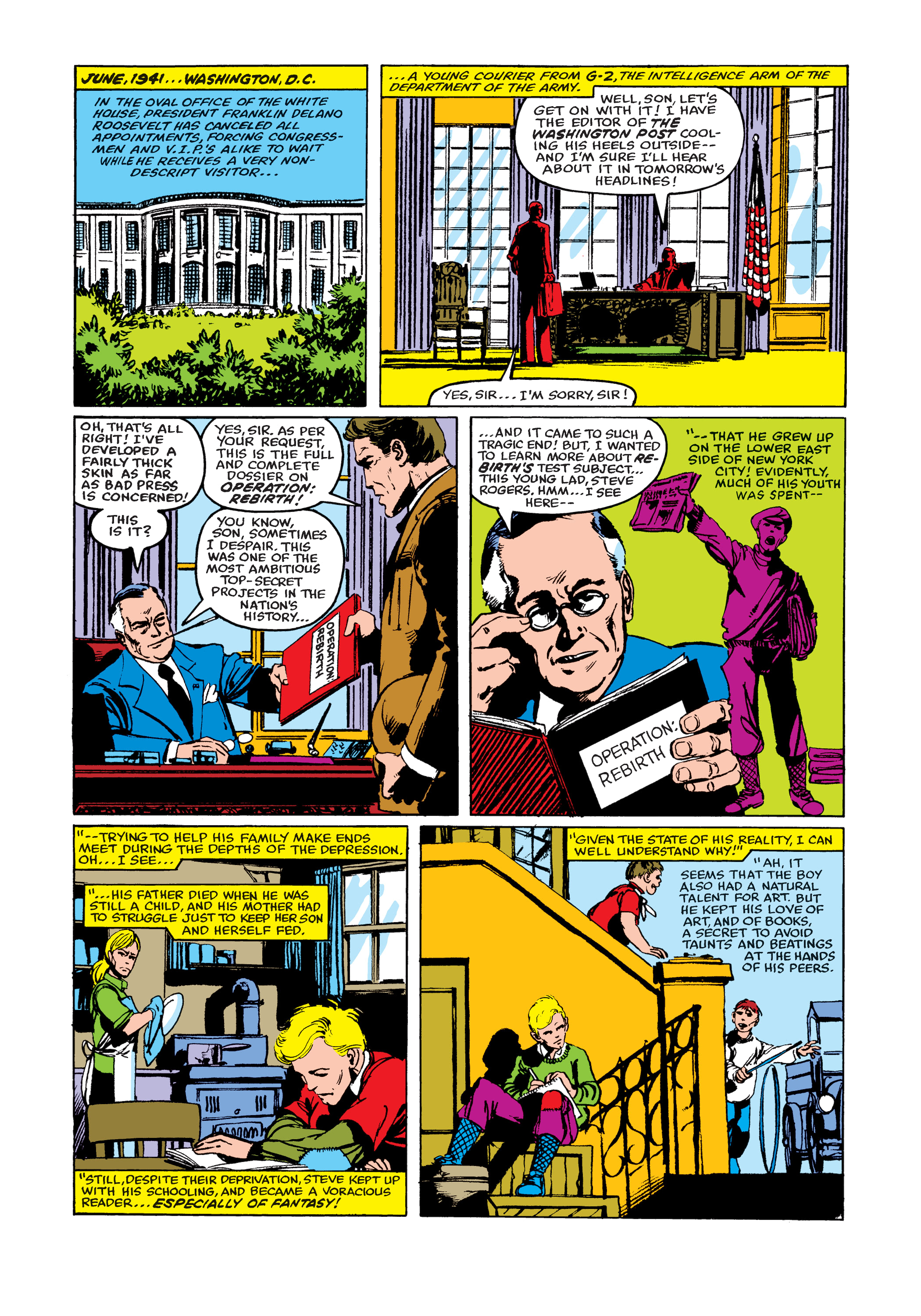 Read online Marvel Masterworks: Captain America comic -  Issue # TPB 14 (Part 2) - 74