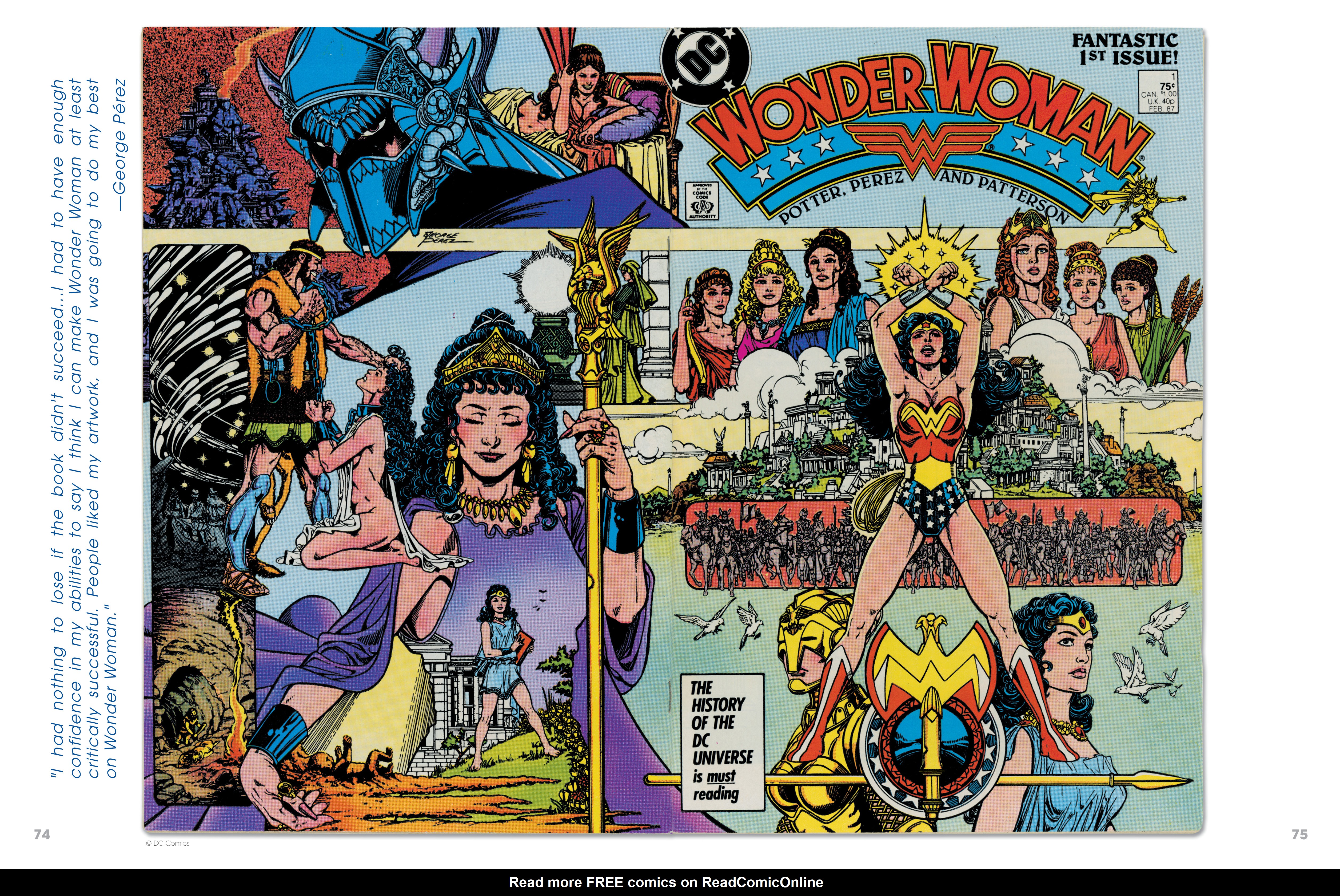 Read online George Perez Storyteller comic -  Issue # TPB 2 (Part 1) - 64