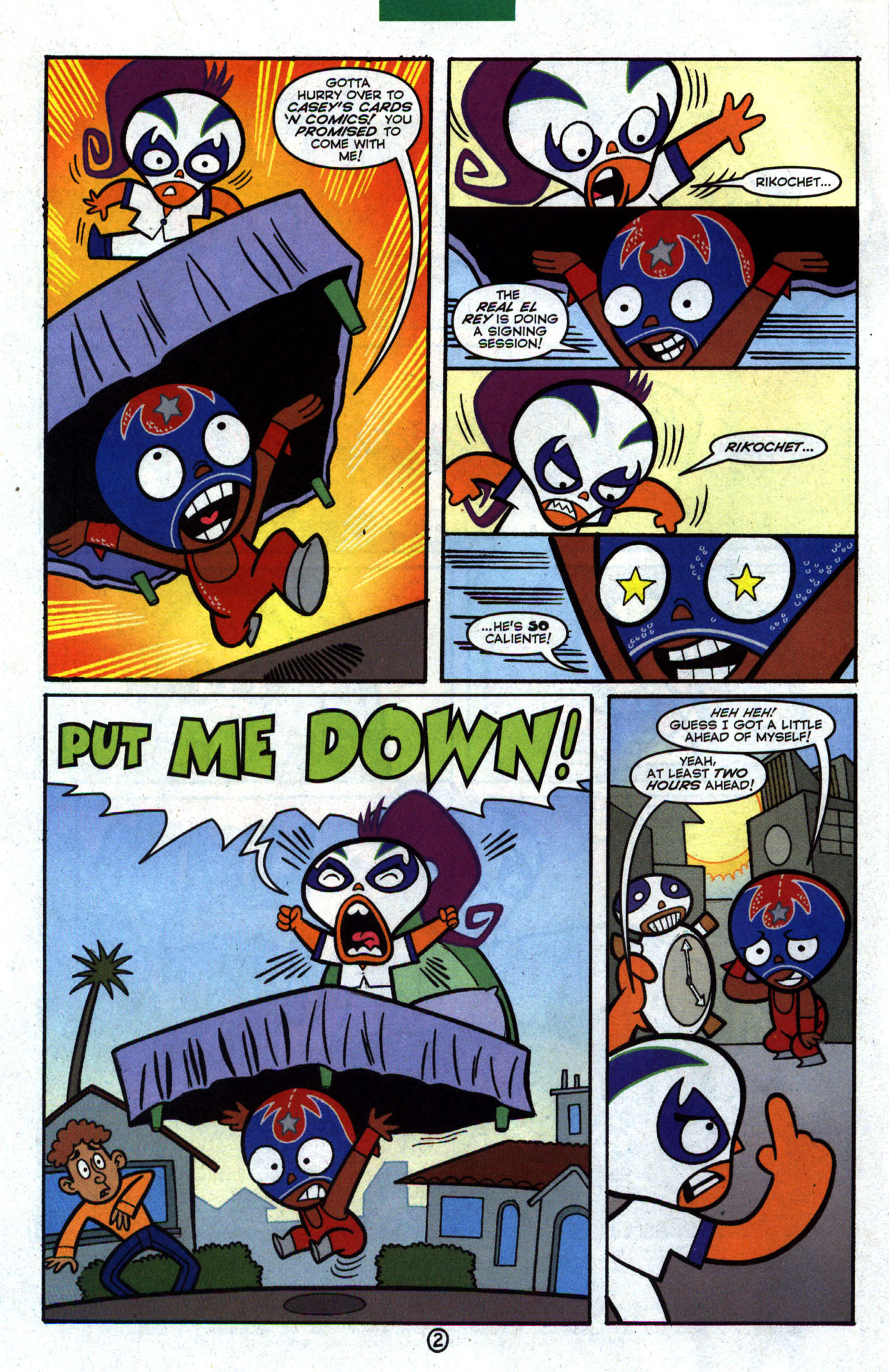 Read online Mucha Lucha comic -  Issue #3 - 3