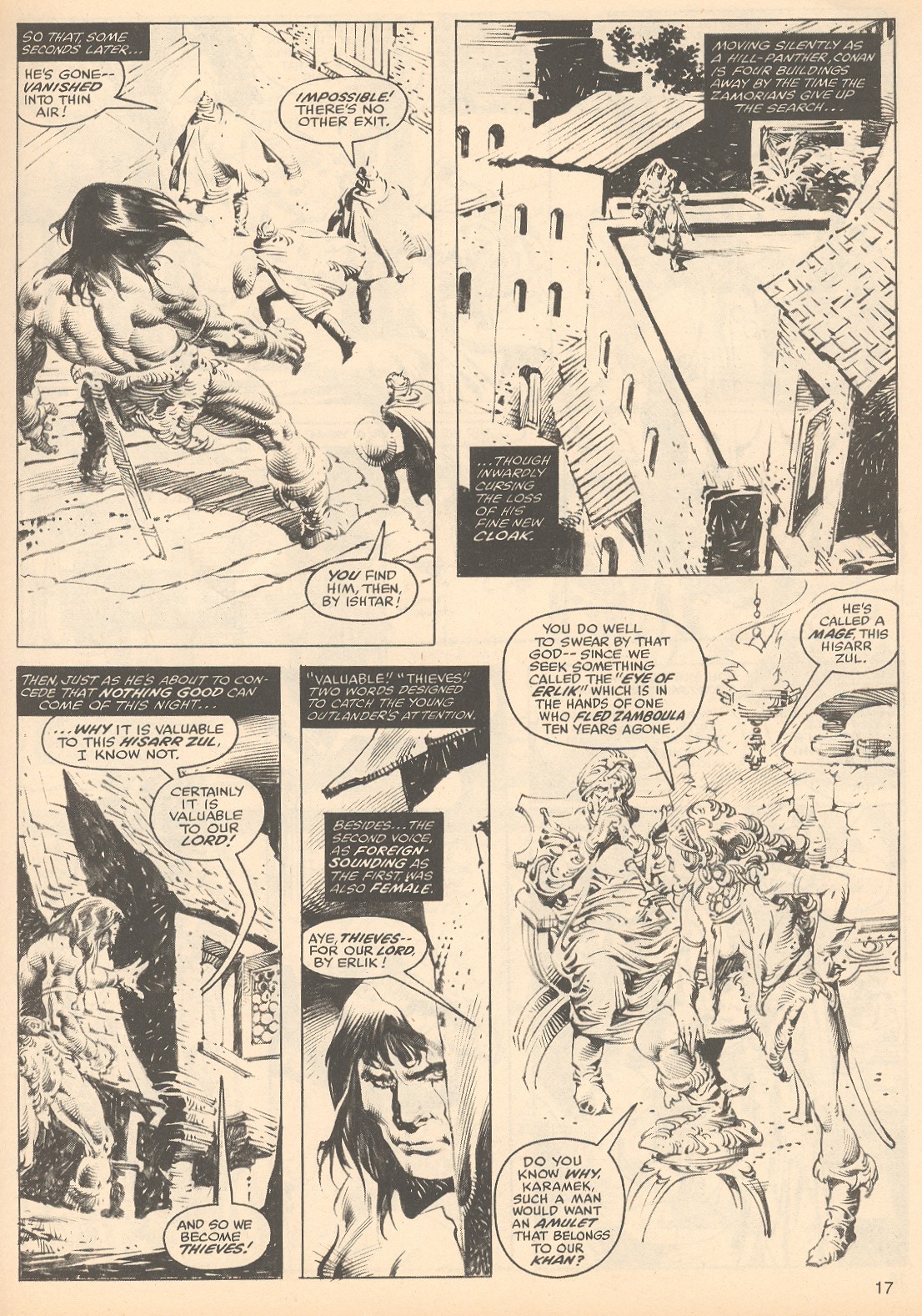 Read online The Savage Sword Of Conan comic -  Issue #53 - 17