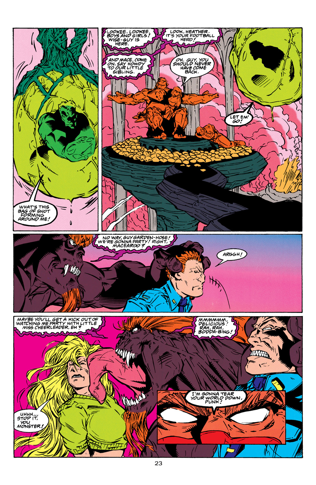Read online Guy Gardner: Warrior comic -  Issue #25 - 24