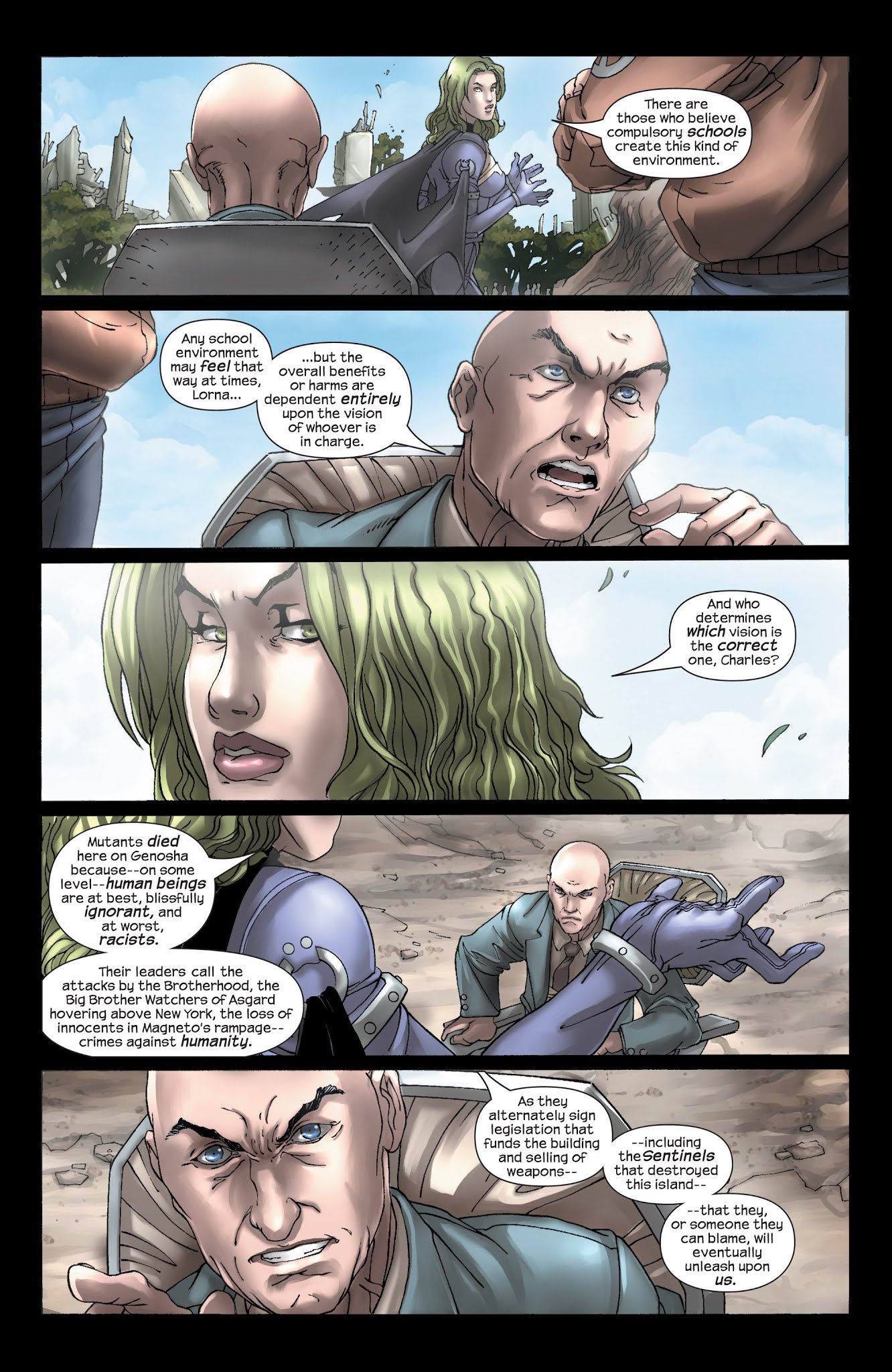 Read online New X-Men (2001) comic -  Issue # _TPB 8 - 77