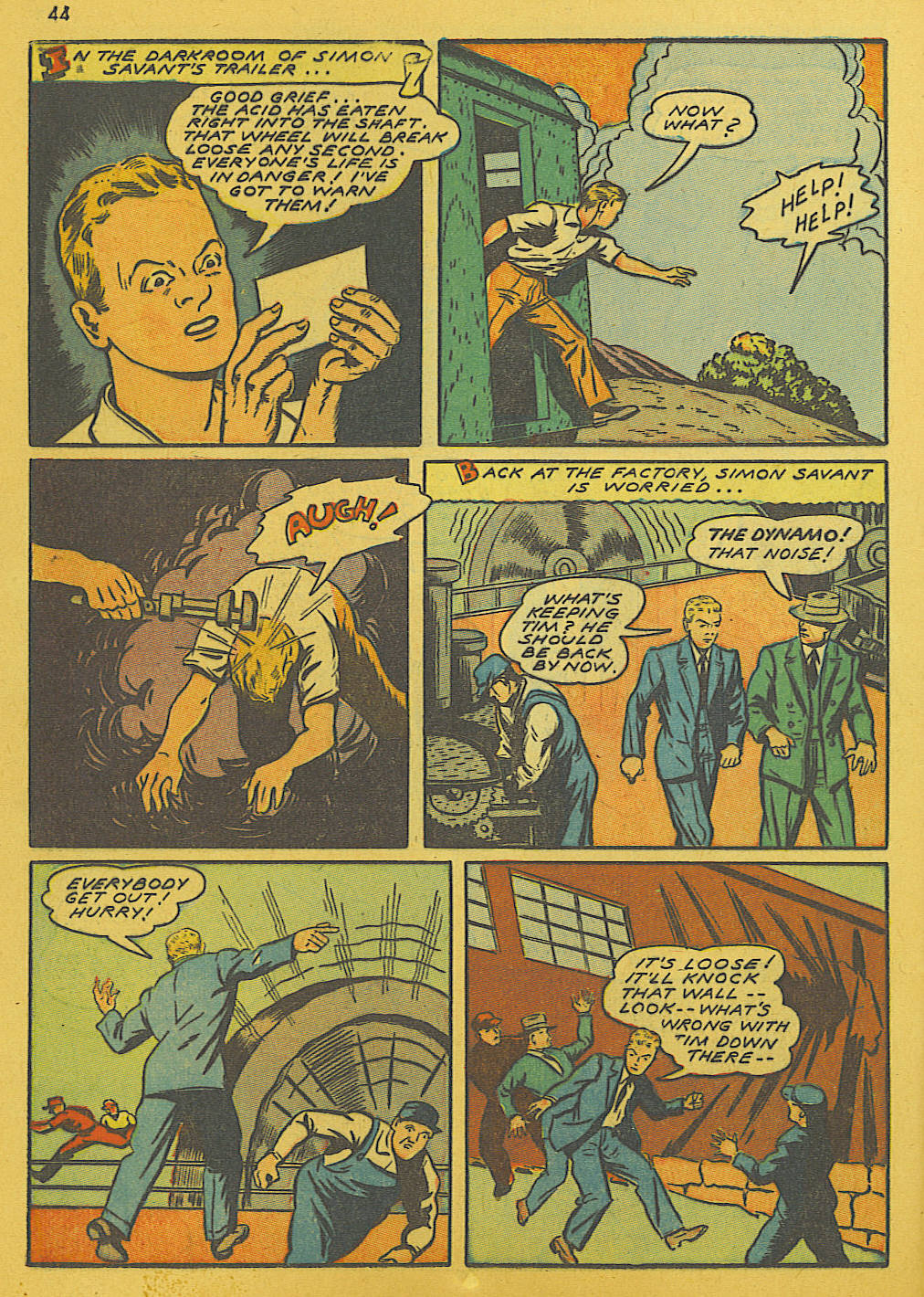 Read online Super-Magician Comics comic -  Issue #10 - 44