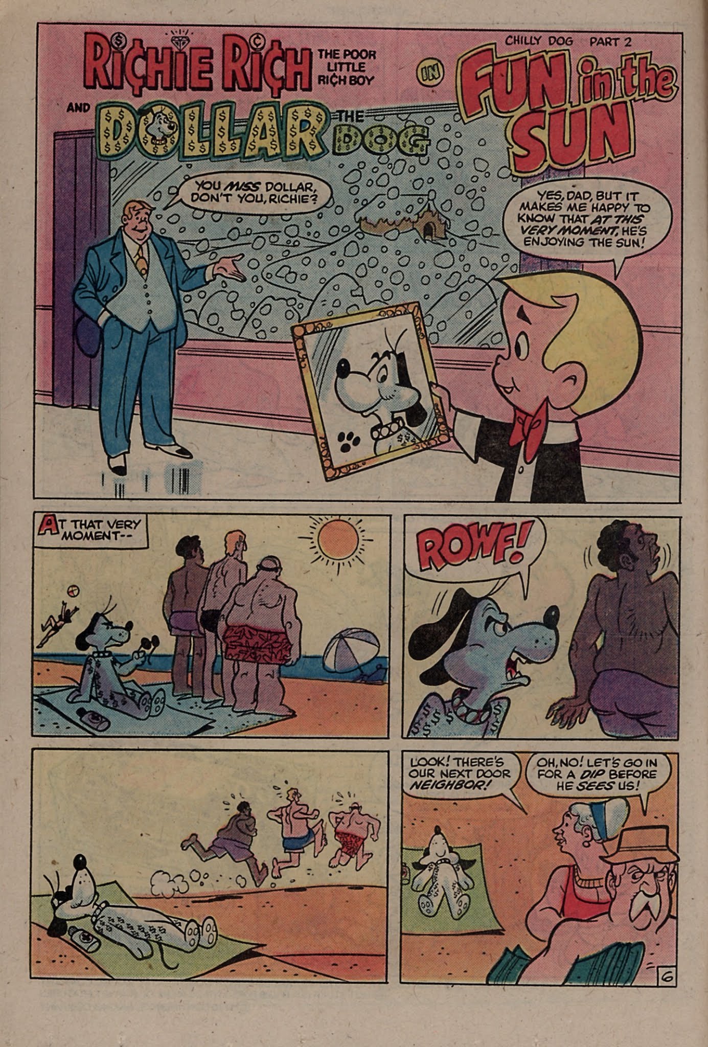 Read online Richie Rich & Dollar the Dog comic -  Issue #17 - 12