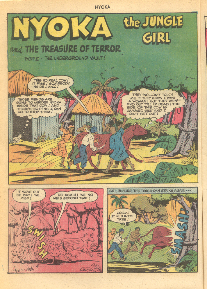 Read online Nyoka the Jungle Girl (1945) comic -  Issue #49 - 10