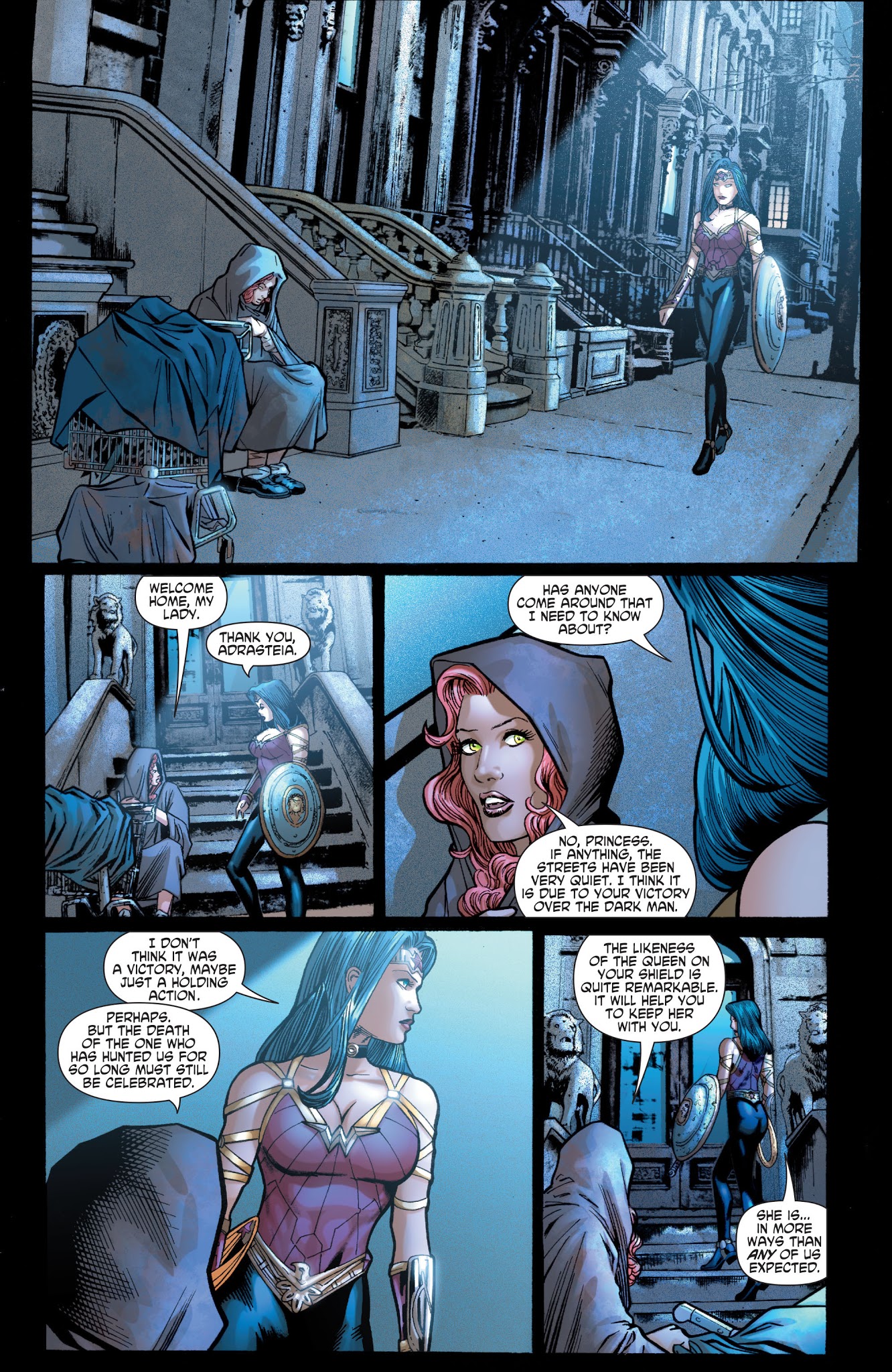 Read online Wonder Woman: Odyssey comic -  Issue # TPB 1 - 115