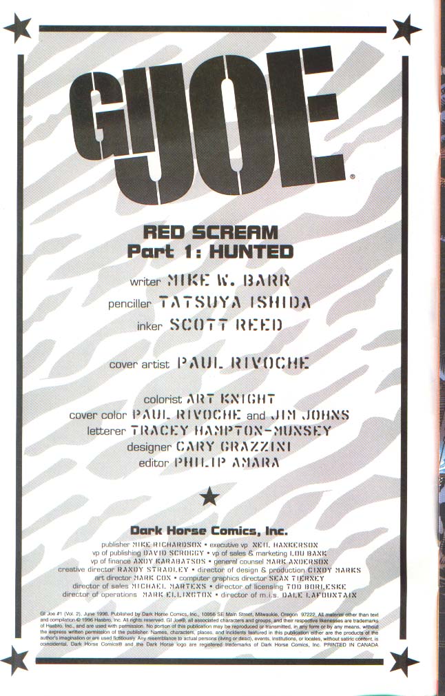 Read online GI Joe (1996) comic -  Issue #1 - 2