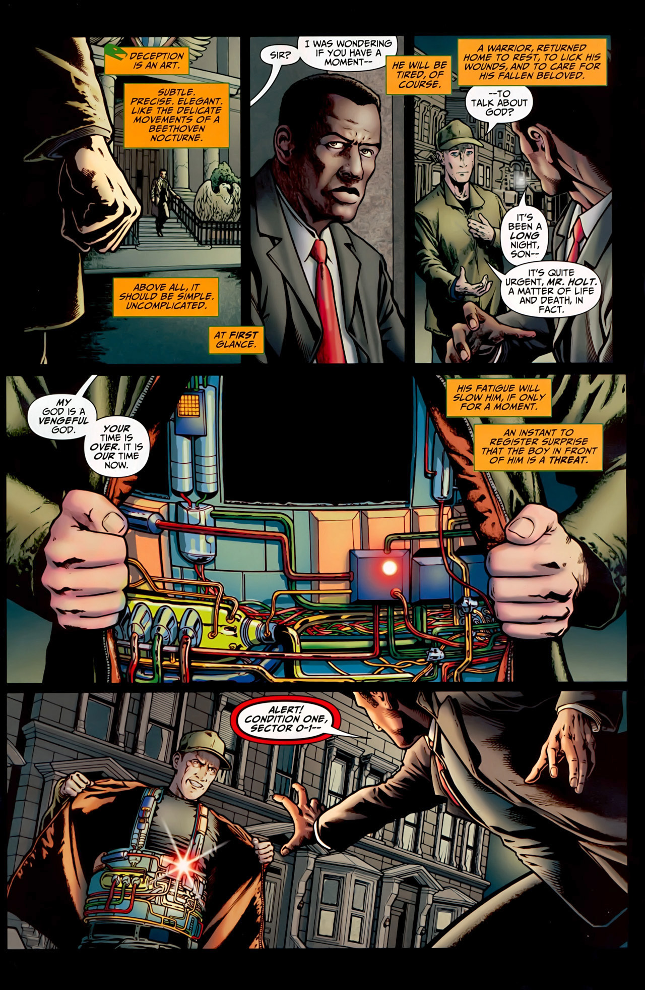 Read online JSA vs. Kobra comic -  Issue #1 - 4