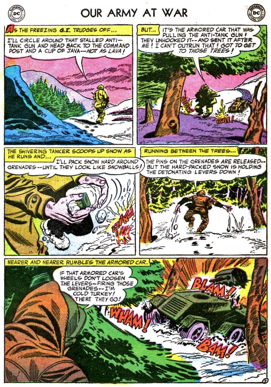 Read online Our Army at War (1952) comic -  Issue #43 - 29