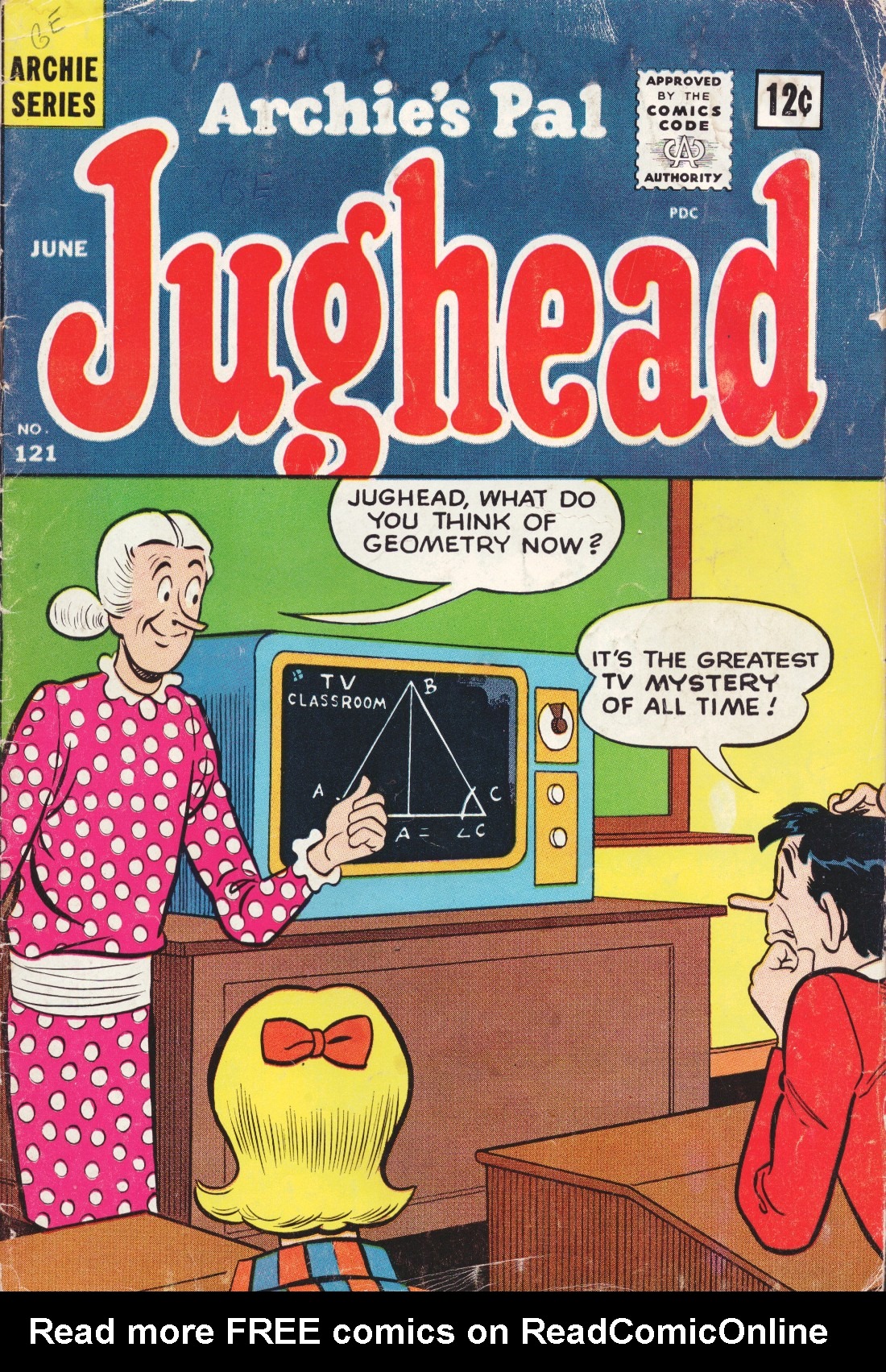Read online Archie's Pal Jughead comic -  Issue #121 - 1
