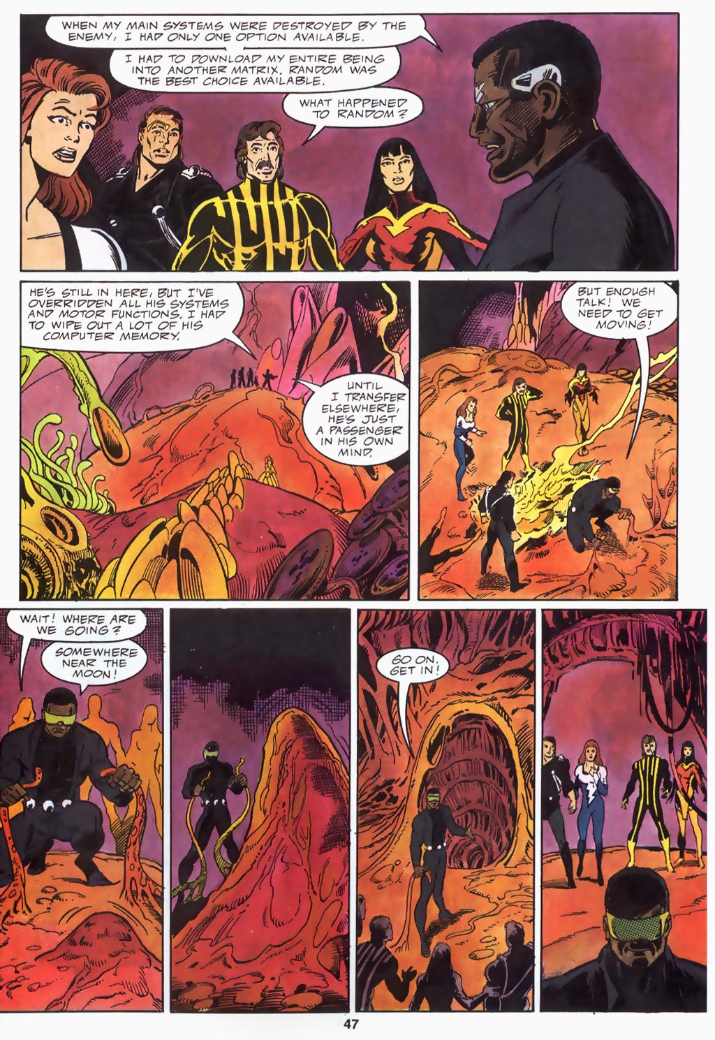Read online Strikeforce: Morituri Electric Undertow comic -  Issue #4 - 48