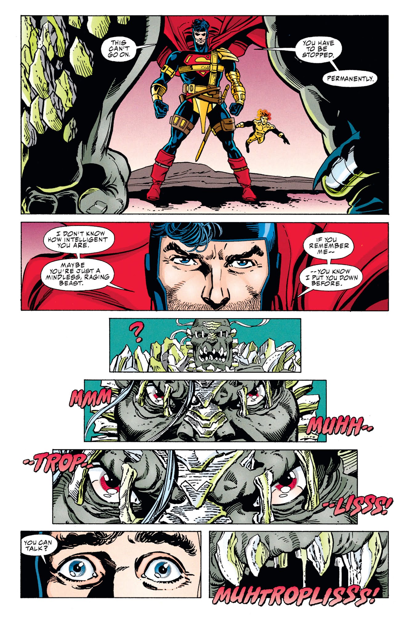 Read online Superman: Doomsday comic -  Issue # TPB - 109