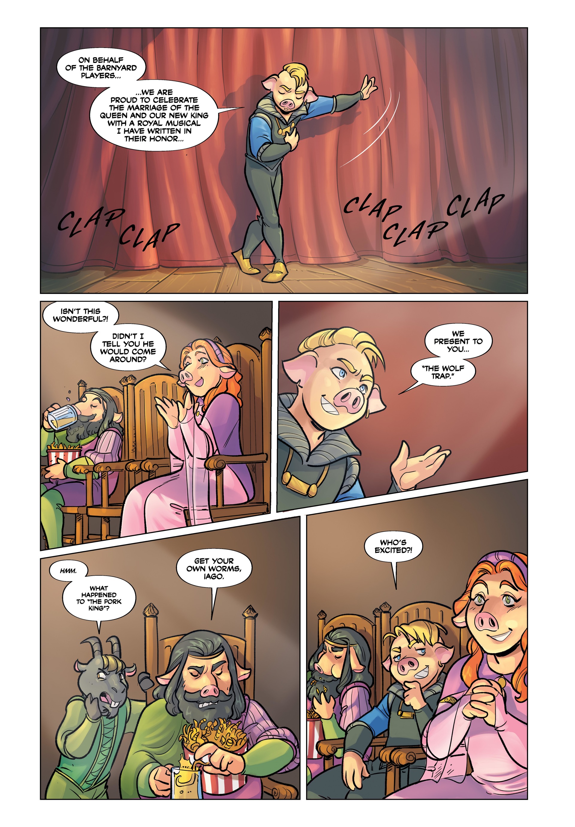 Read online Ham-let: A Shakespearean Mash-up comic -  Issue # Full - 31