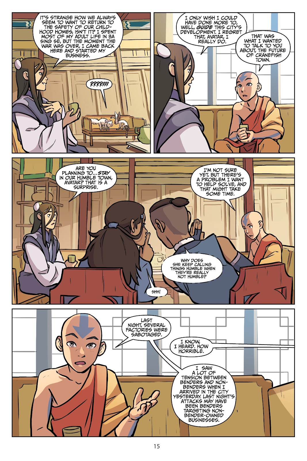 Nickelodeon Avatar: The Last Airbender - Imbalance issue TPB 2 - Page 16