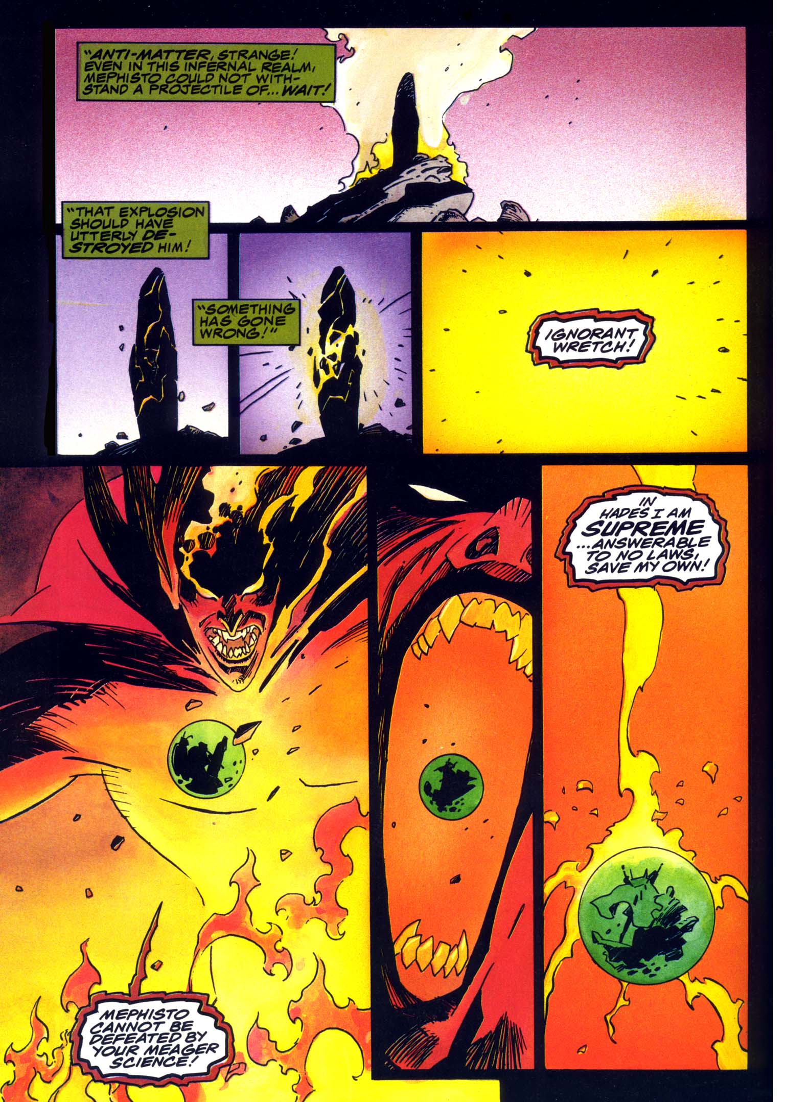 Read online Marvel Graphic Novel comic -  Issue #49 - Doctor Strange & Doctor Doom - Triumph & Torment - 75