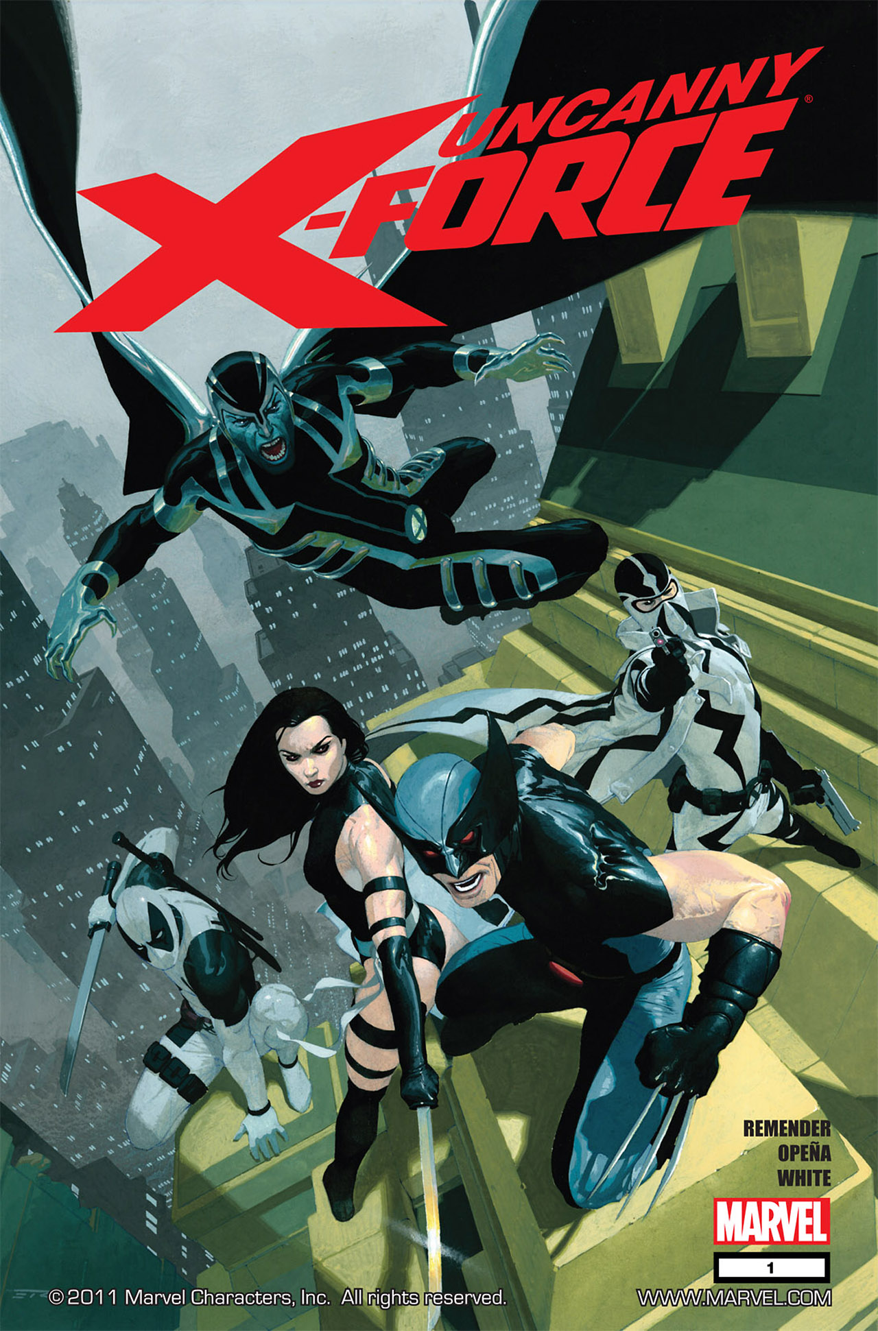 Read online Uncanny X-Force (2010) comic -  Issue #1 - 1