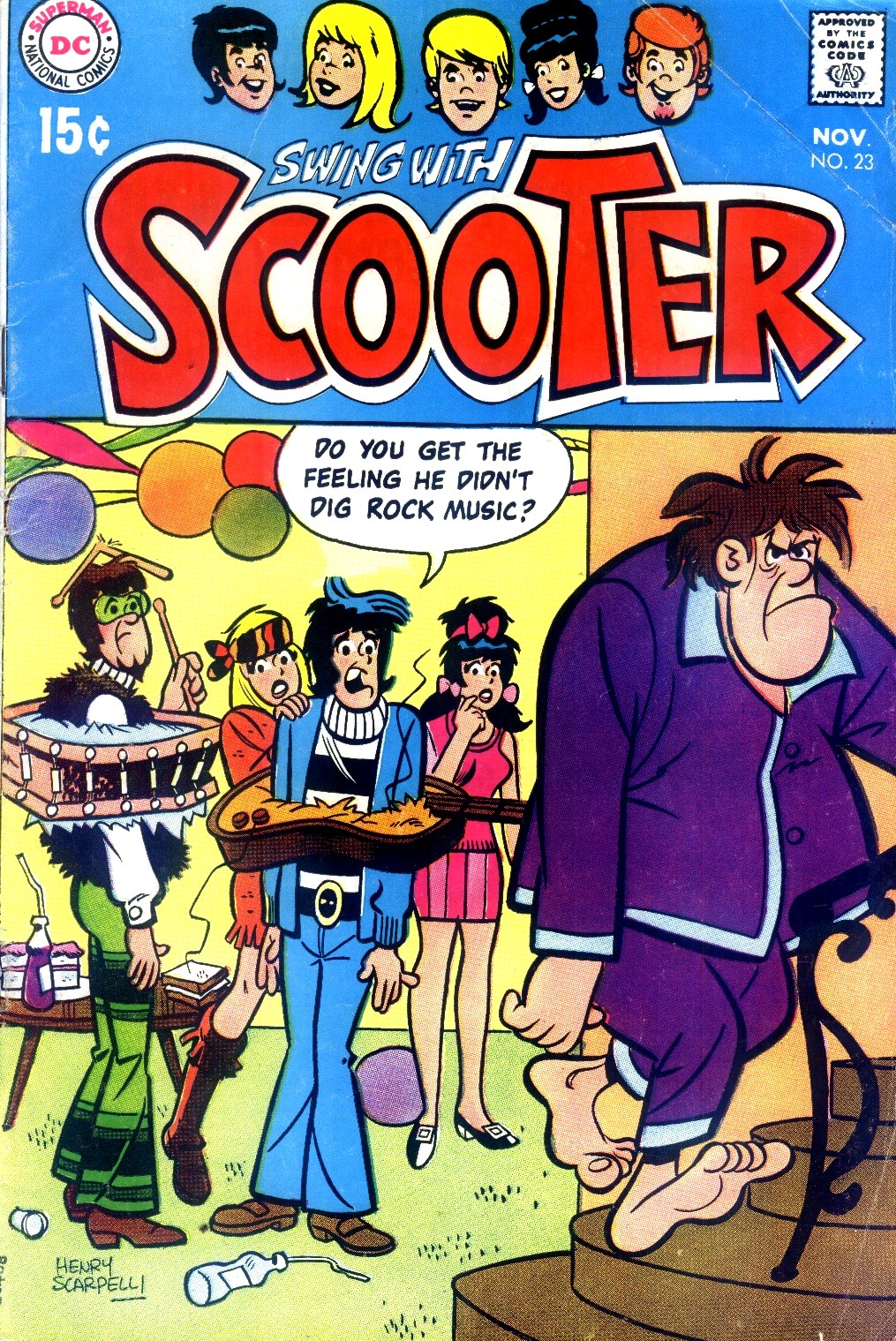 Read online Swing With Scooter comic -  Issue #23 - 1