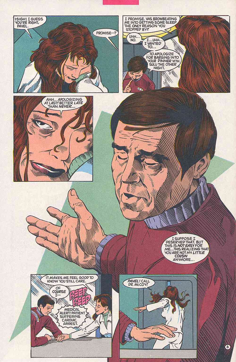 Read online Star Trek (1989) comic -  Issue #28 - 8