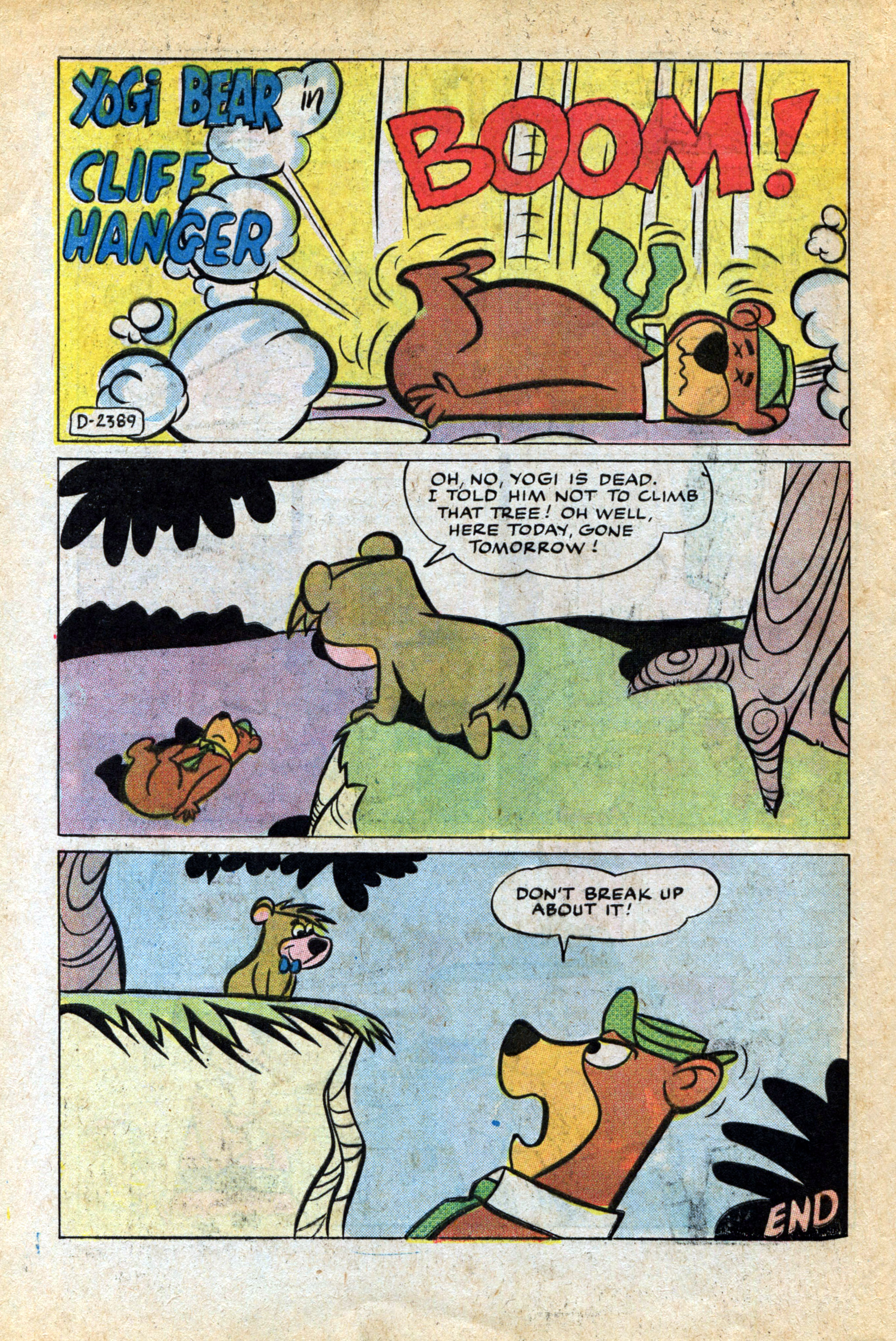 Read online Yogi Bear (1970) comic -  Issue #10 - 27