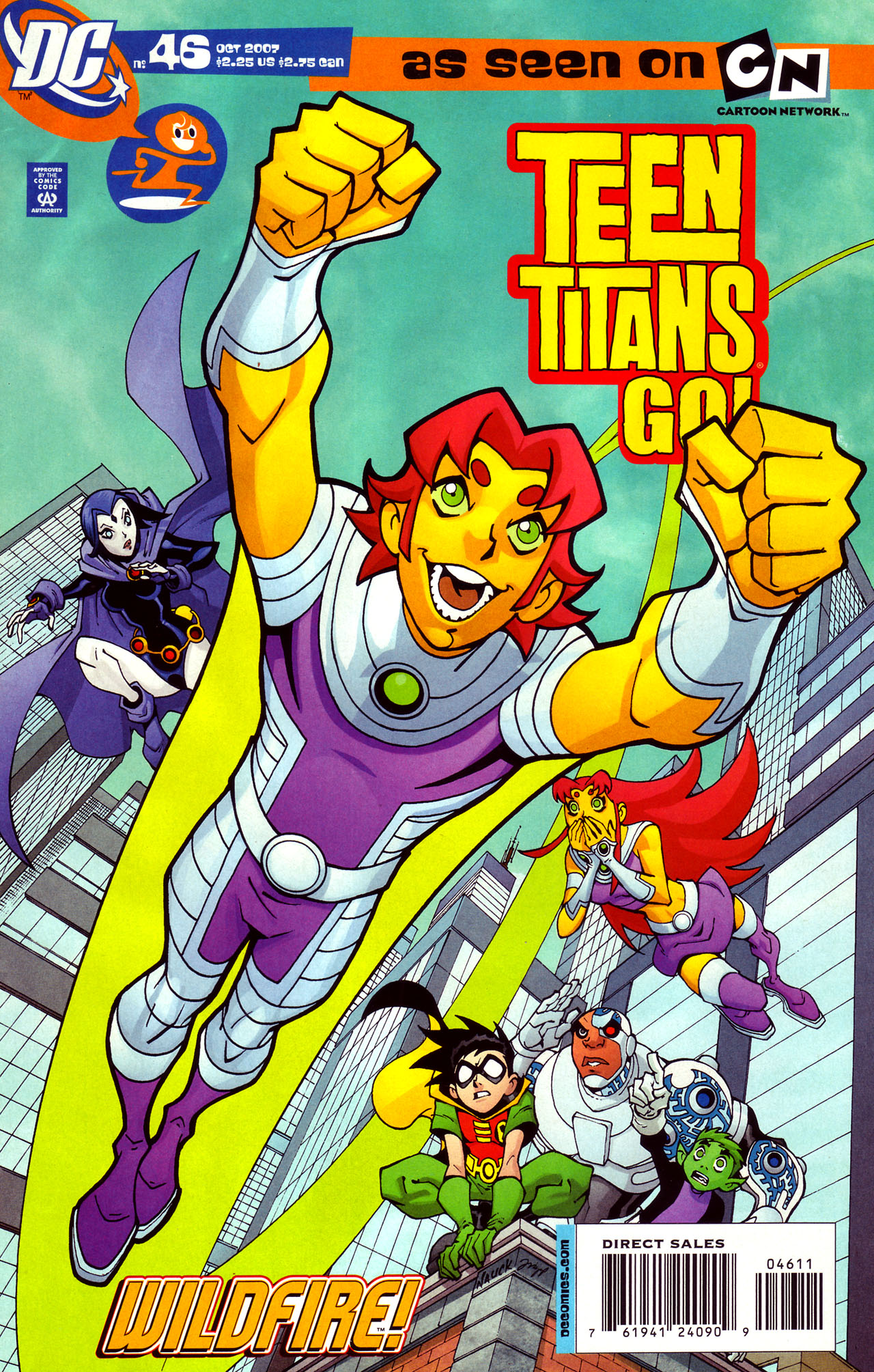Read online Teen Titans Go! (2003) comic -  Issue #46 - 1