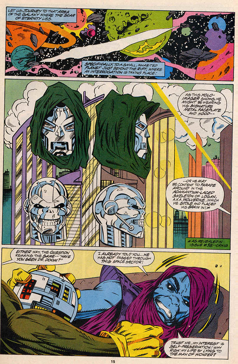 Read online Guardians of the Galaxy (1990) comic -  Issue #44 - 12