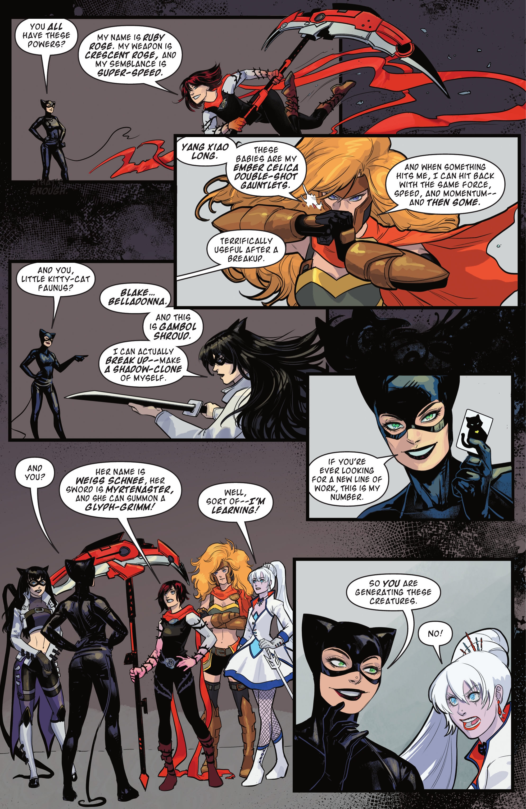Read online DC/RWBY comic -  Issue #2 - 8