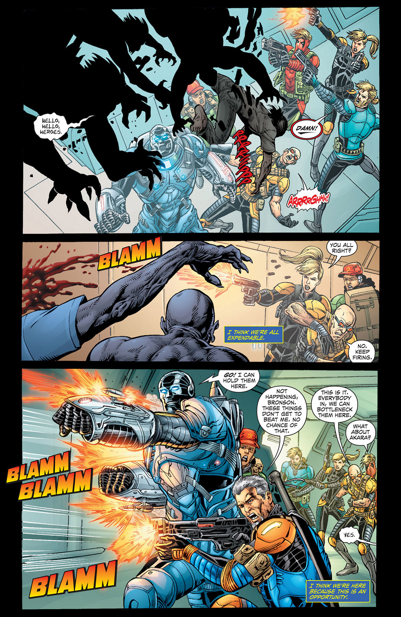Read online Team 7 (2012) comic -  Issue #2 - 14