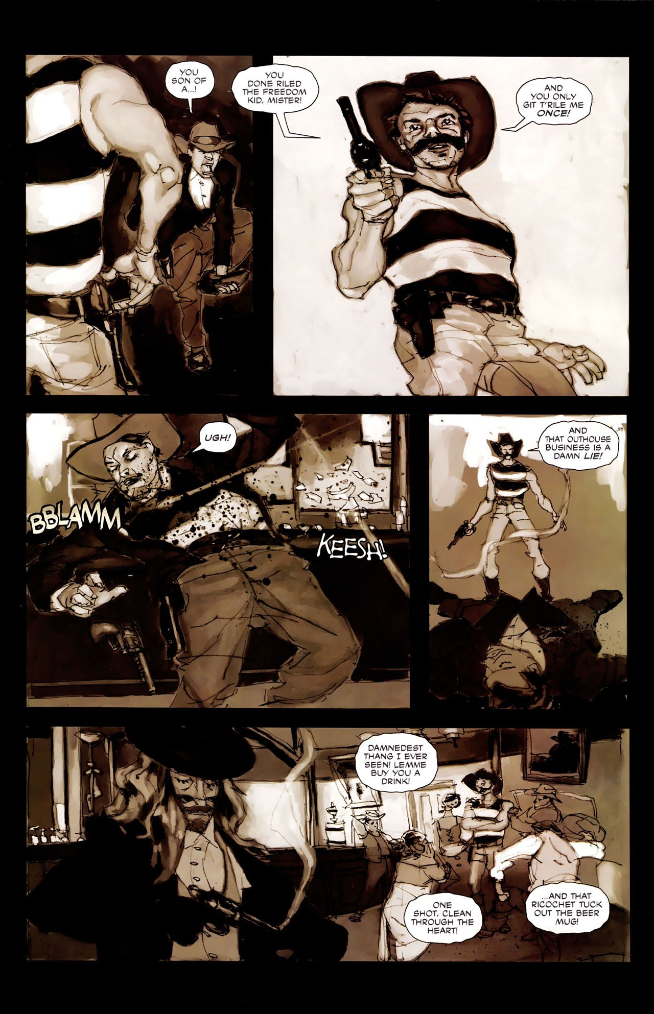 Read online Frank Frazetta's Freedom comic -  Issue # Full - 9