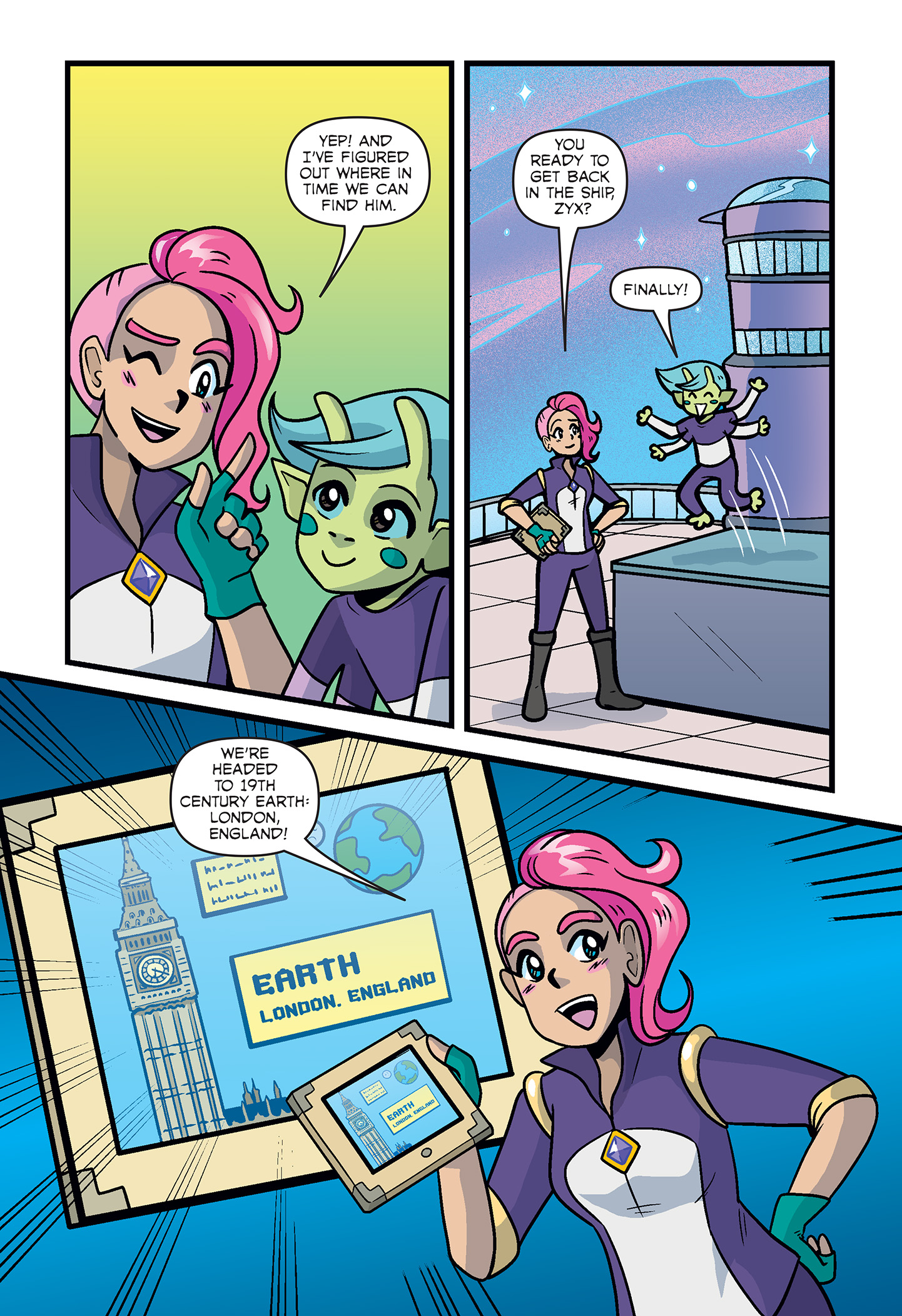 Read online Ana and the Cosmic Race comic -  Issue # TPB - 48