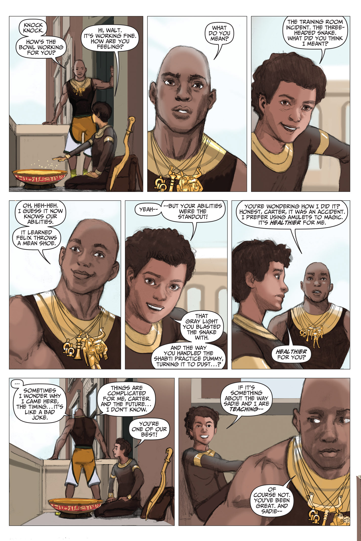 Read online The Kane Chronicles comic -  Issue # TPB 2 - 40