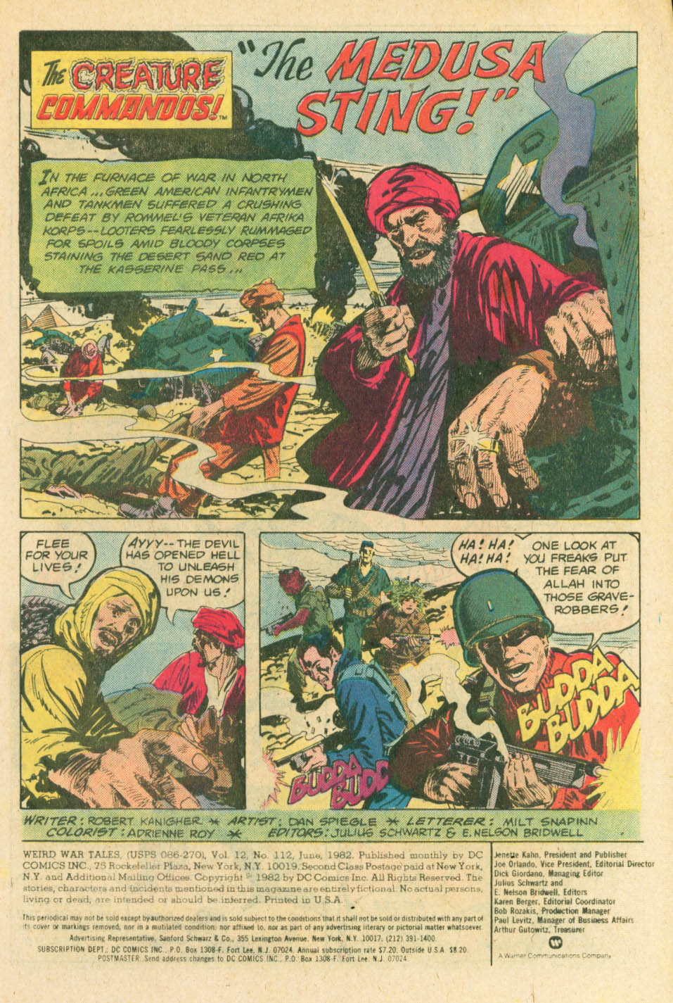 Read online Weird War Tales (1971) comic -  Issue #112 - 3