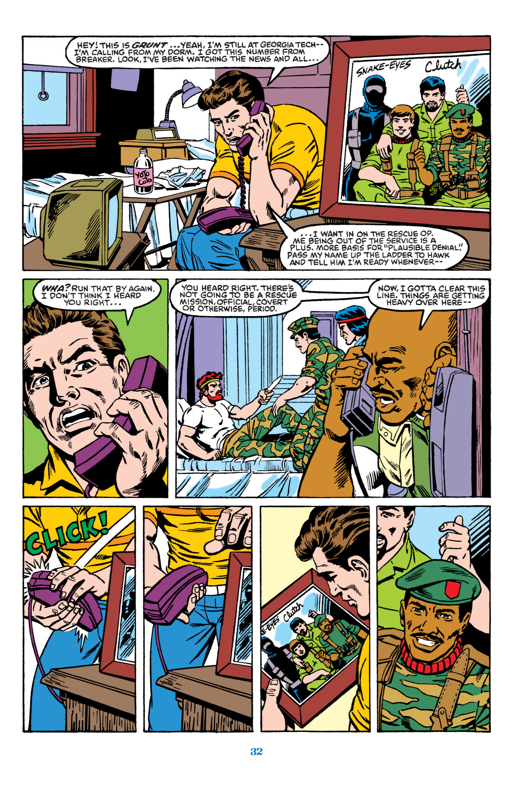 Read online Classic G.I. Joe comic -  Issue # TPB 7 (Part 1) - 33